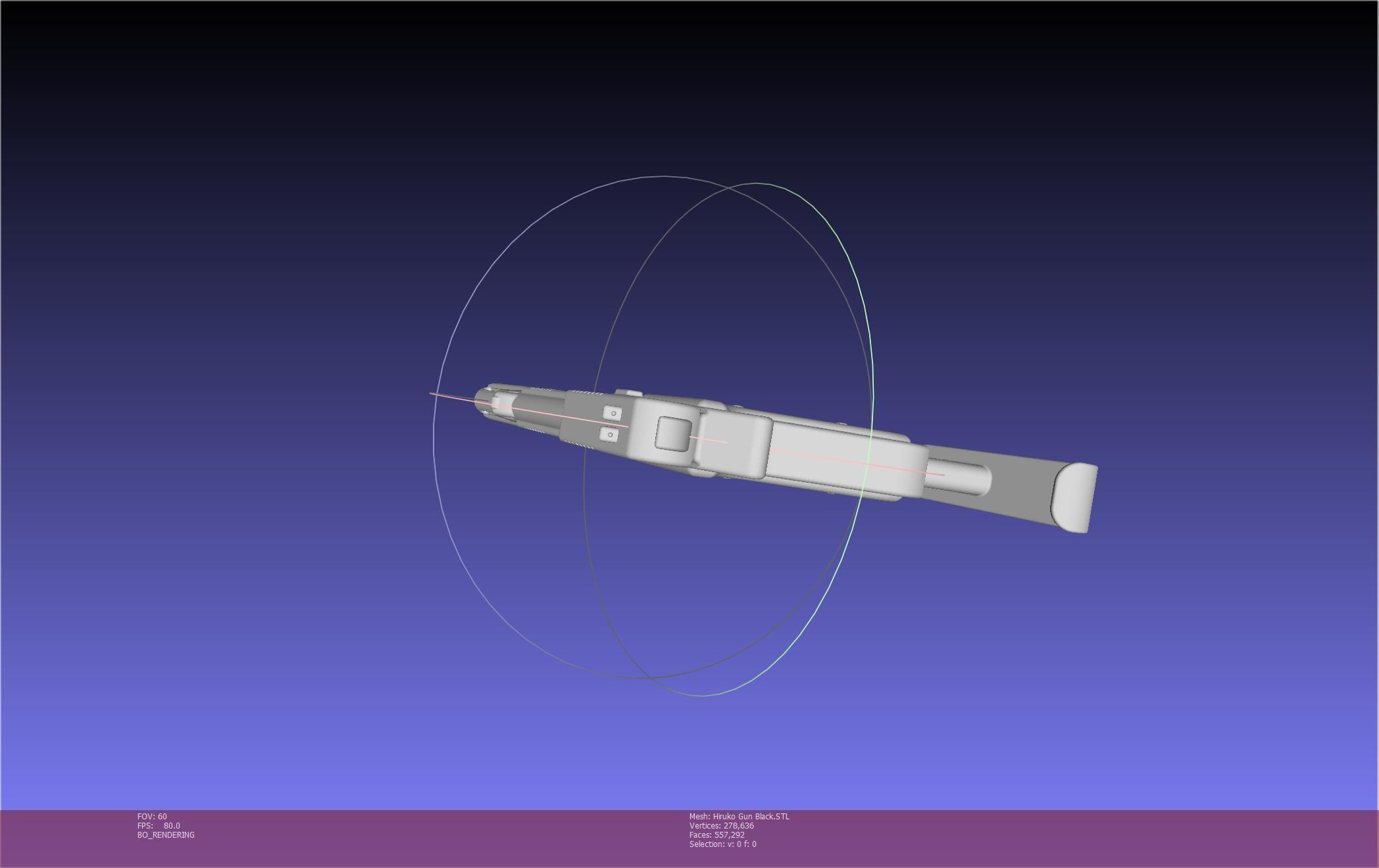 Black Bullet Kagetane Hiruko Guns Basic Models 3D model_80