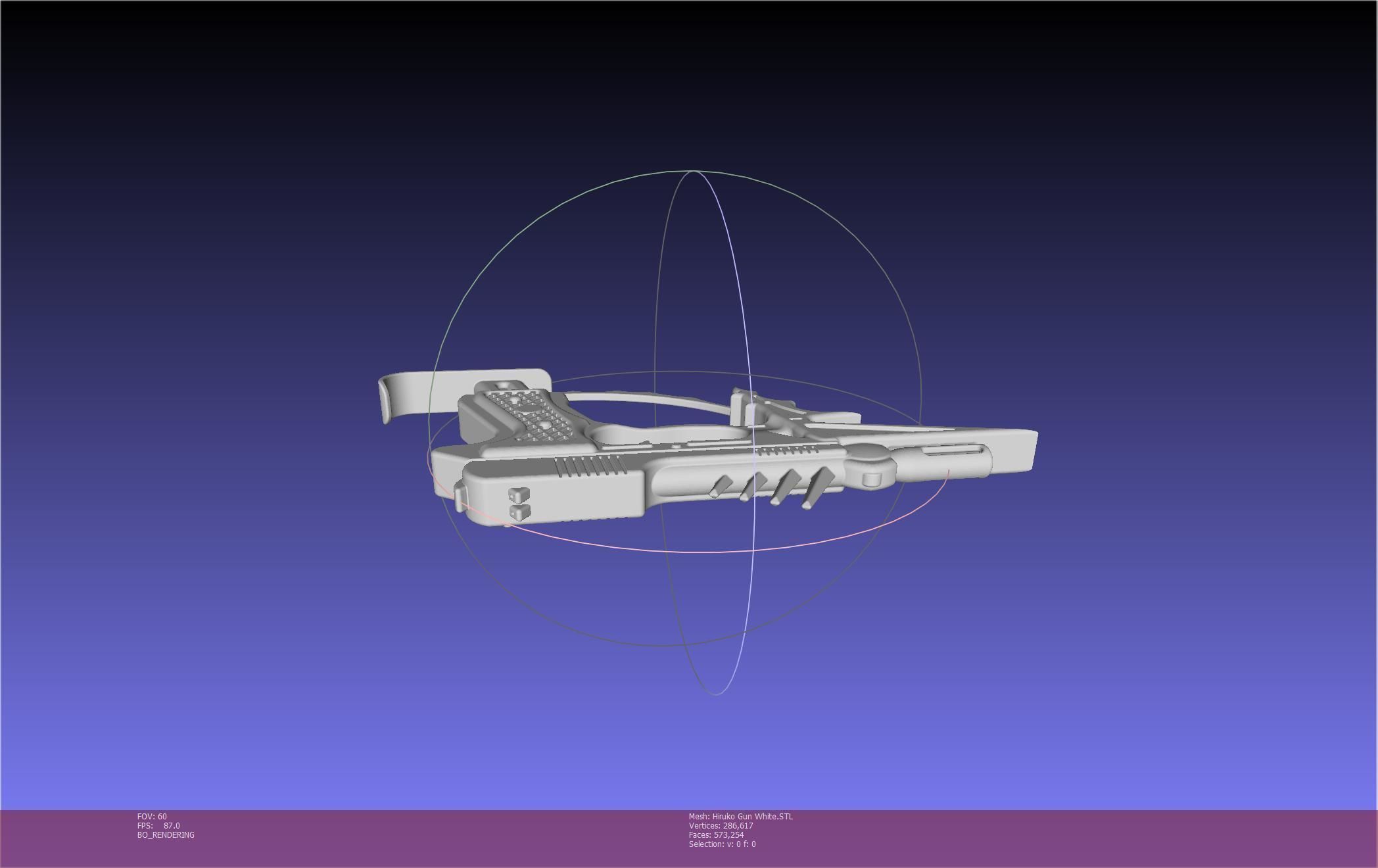 Black Bullet Kagetane Hiruko Guns Basic Models 3D model_120