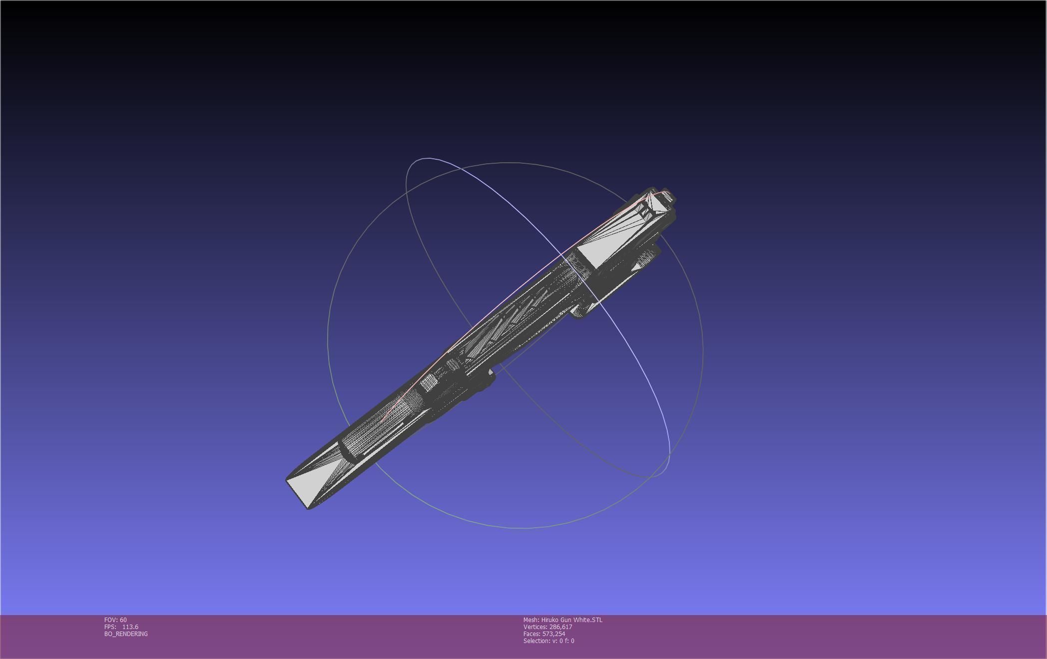 Black Bullet Kagetane Hiruko Guns Basic Models 3D model_145