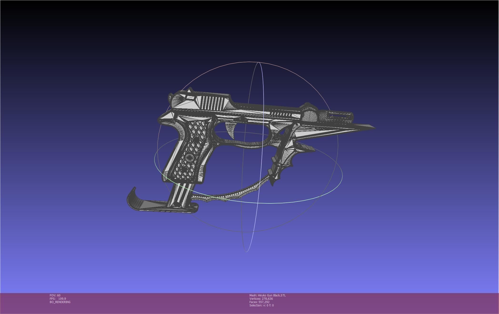 Black Bullet Kagetane Hiruko Guns Basic Models 3D model_57
