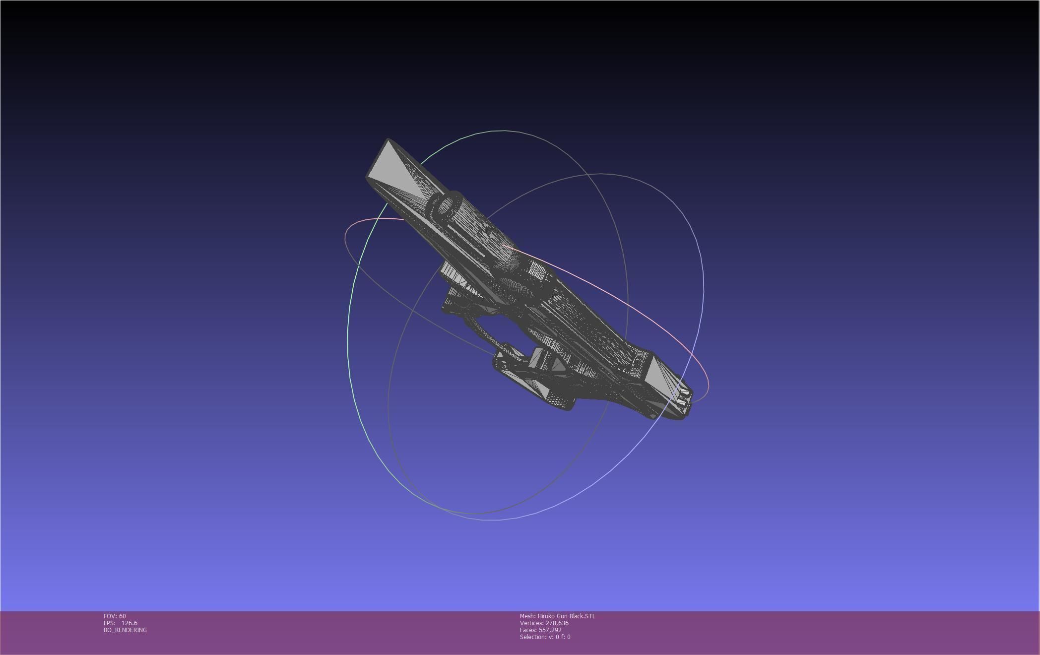 Black Bullet Kagetane Hiruko Guns Basic Models 3D model_64