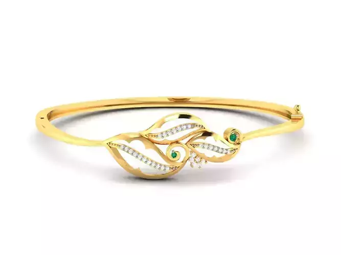 Women bracelets 3dm render detail 3D print model 3D print model