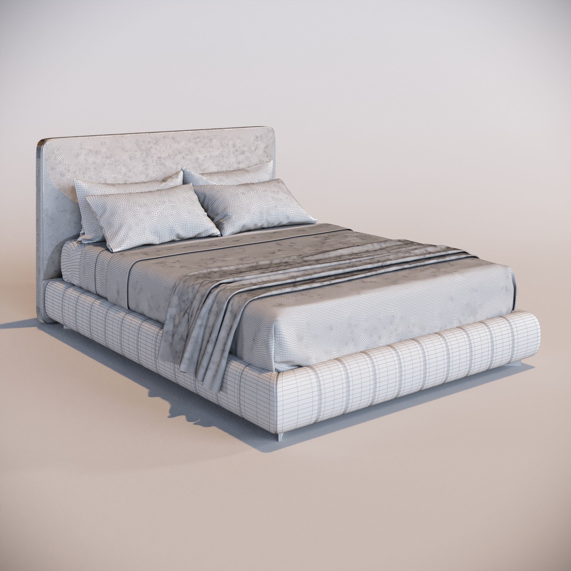 Ed bed 3D model_5