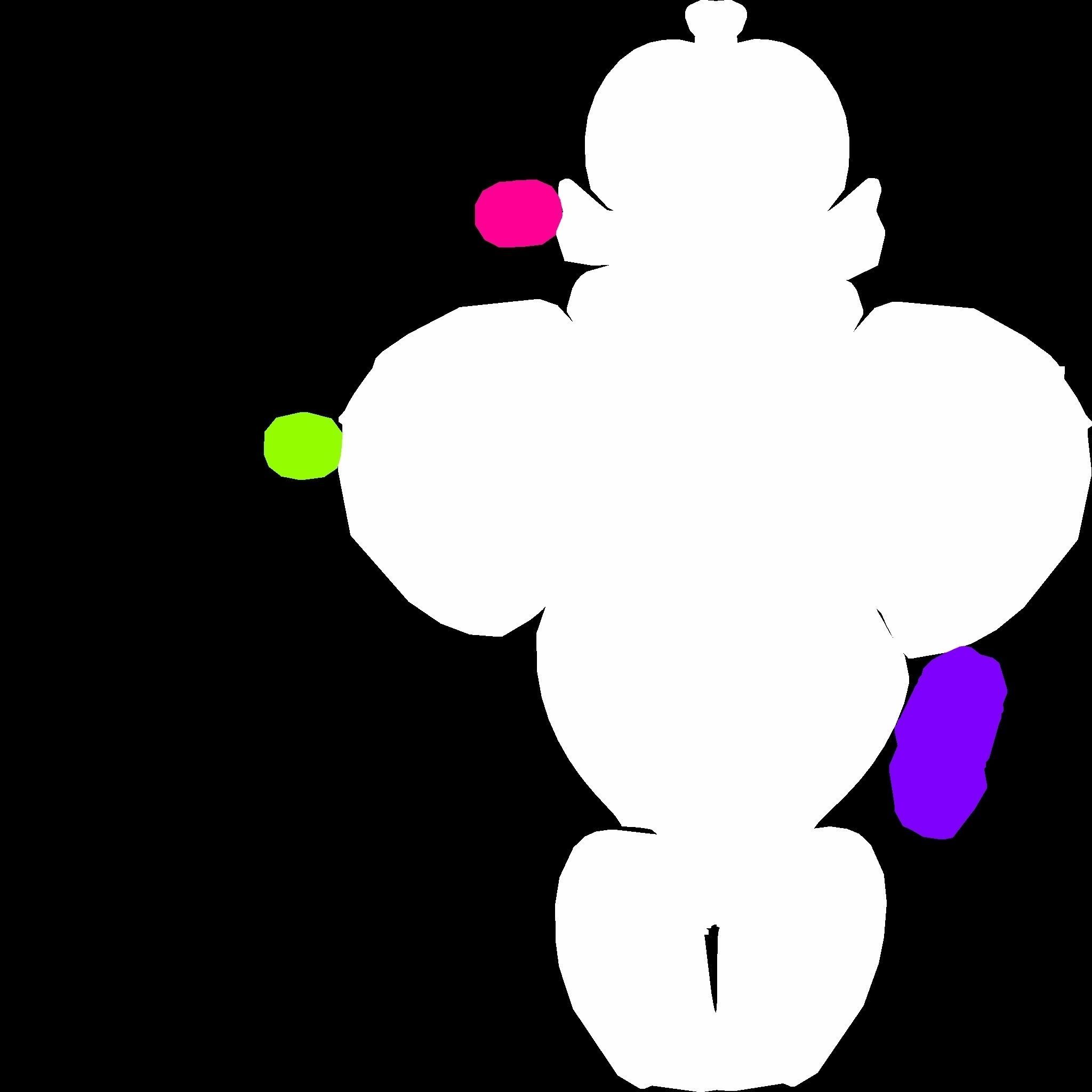 UNICORN balloon 3D model_4