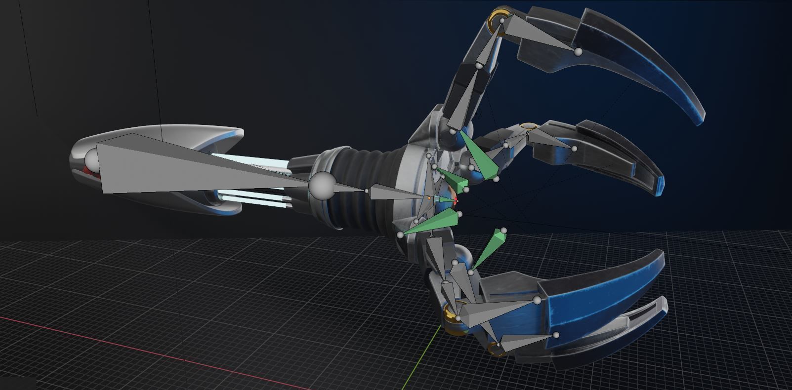 robotic arm  3D model_2