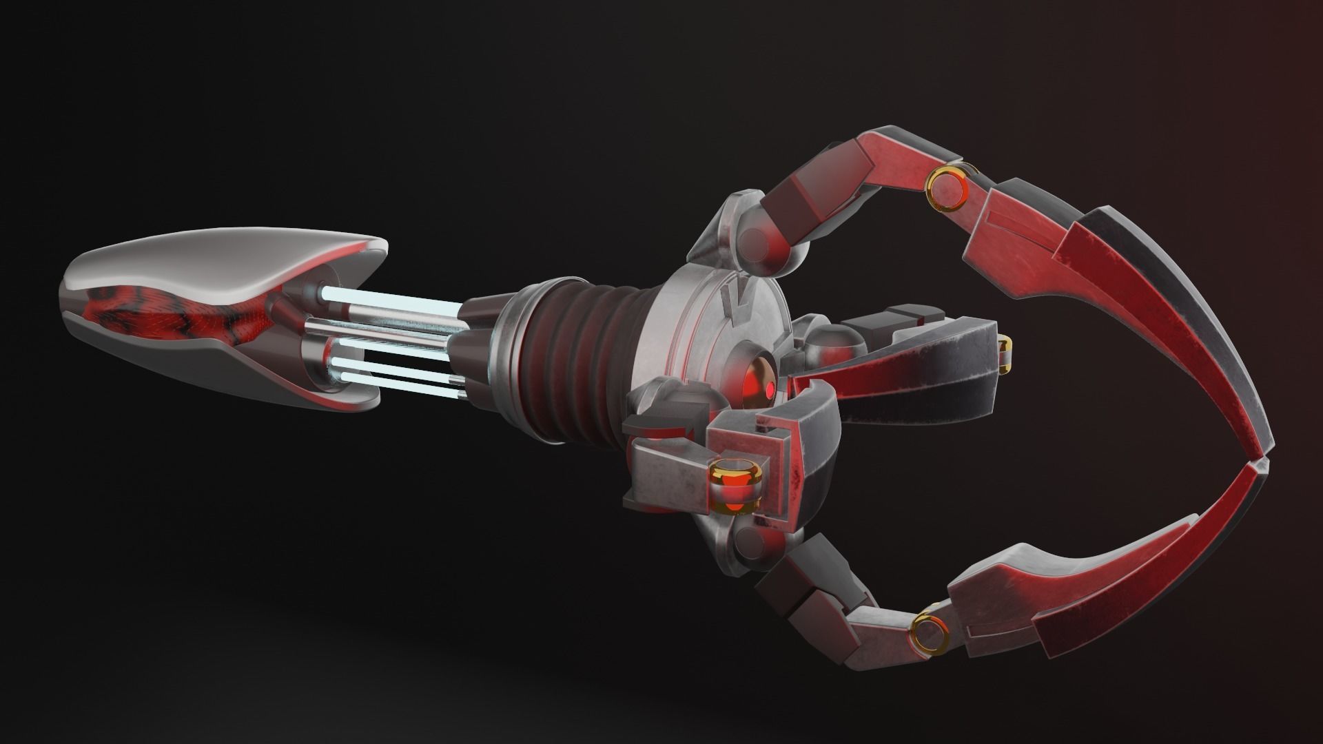 robotic arm  3D model_3