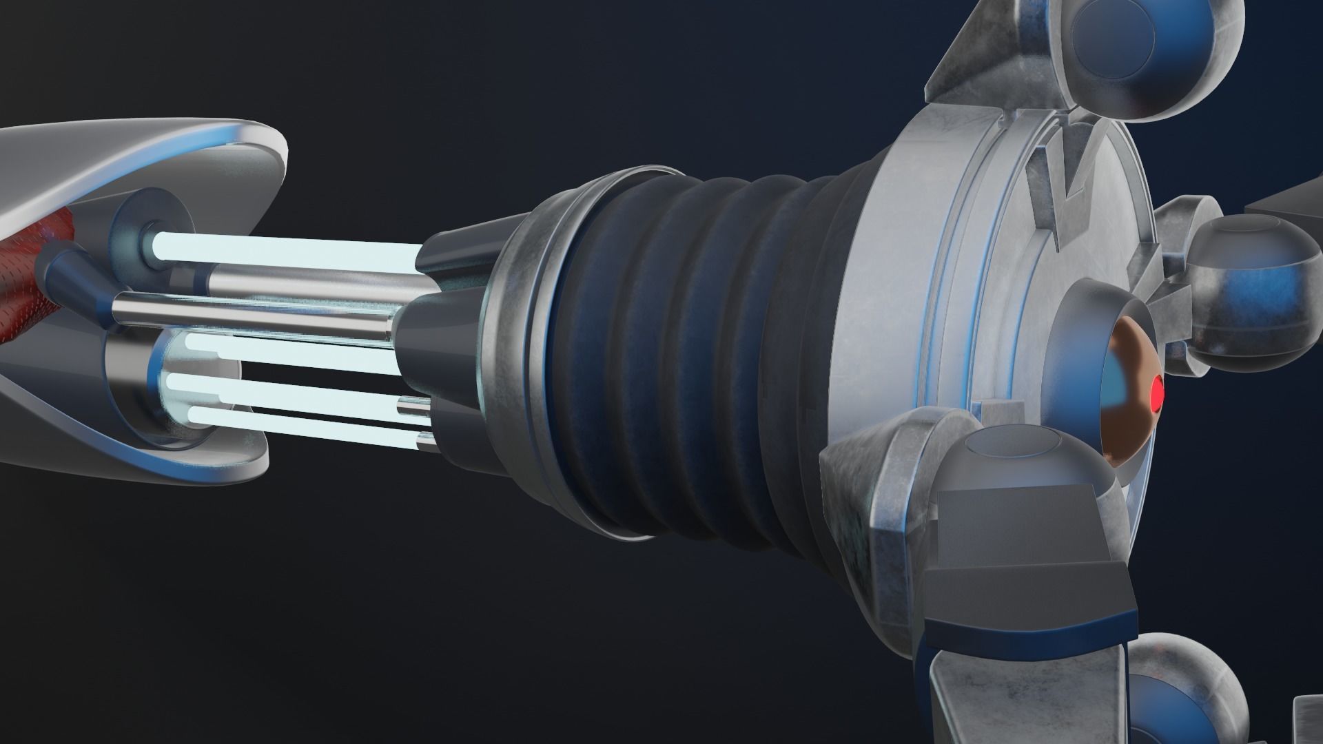 robotic arm  3D model_10