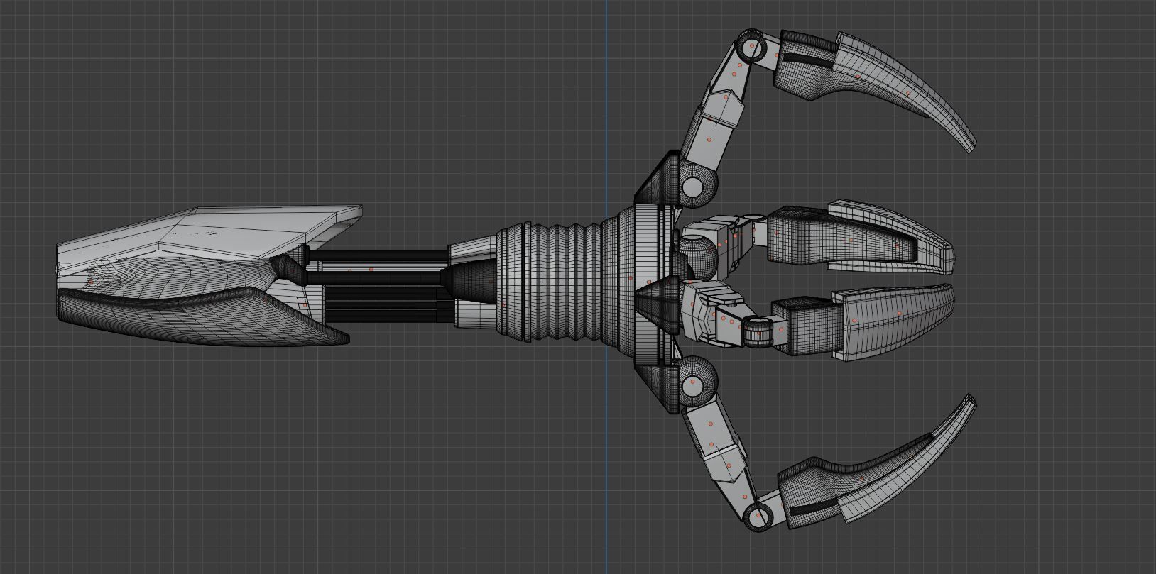 robotic arm  3D model_12