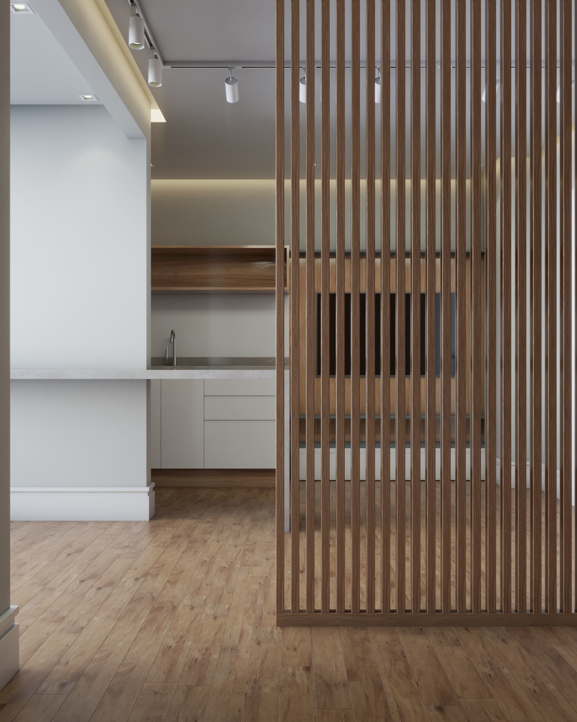 Empty studio interior 01 - 3D model 3D model_3