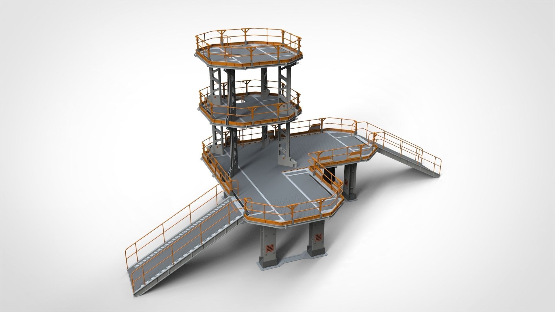 Sci Fi Modular Environment 9 3D model_25