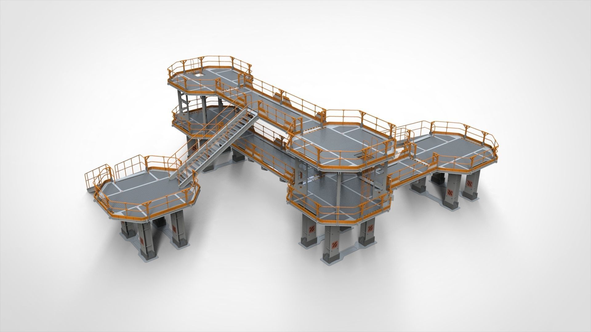 Sci Fi Modular Environment 9 3D model_23