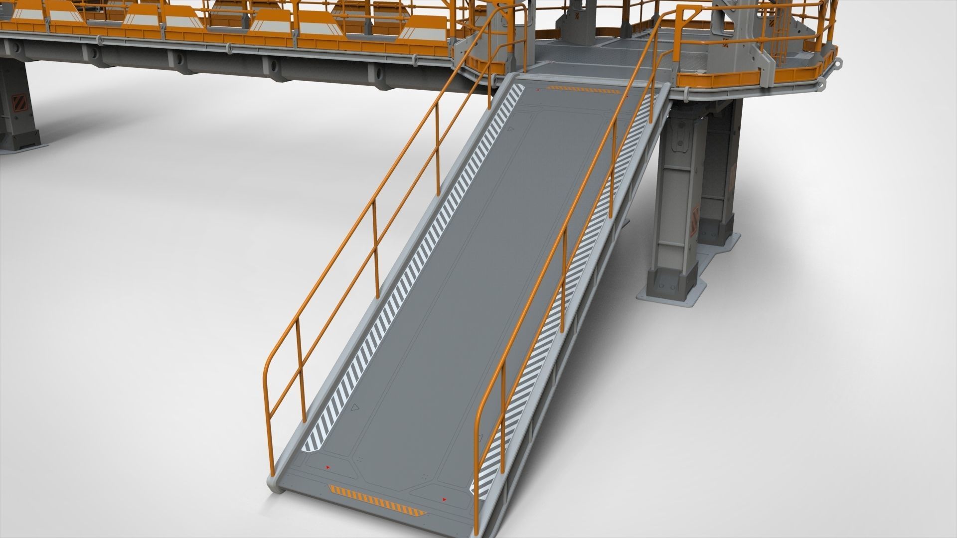 Sci Fi Modular Environment 9 3D model_8