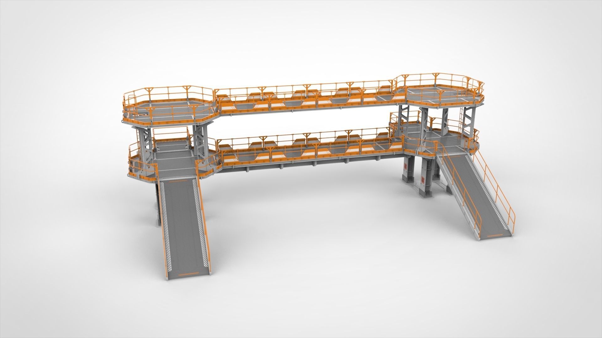 Sci Fi Modular Environment 9 3D model_6