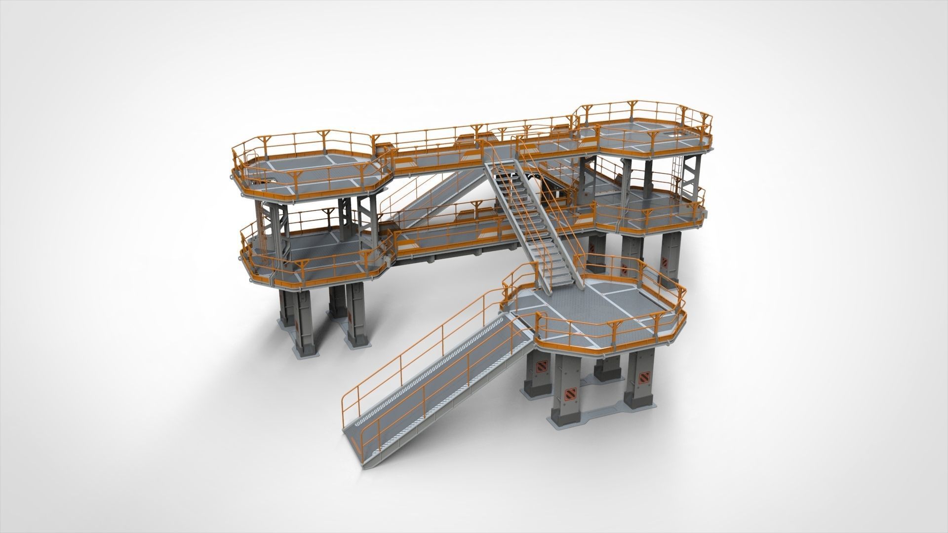 Sci Fi Modular Environment 9 3D model_22