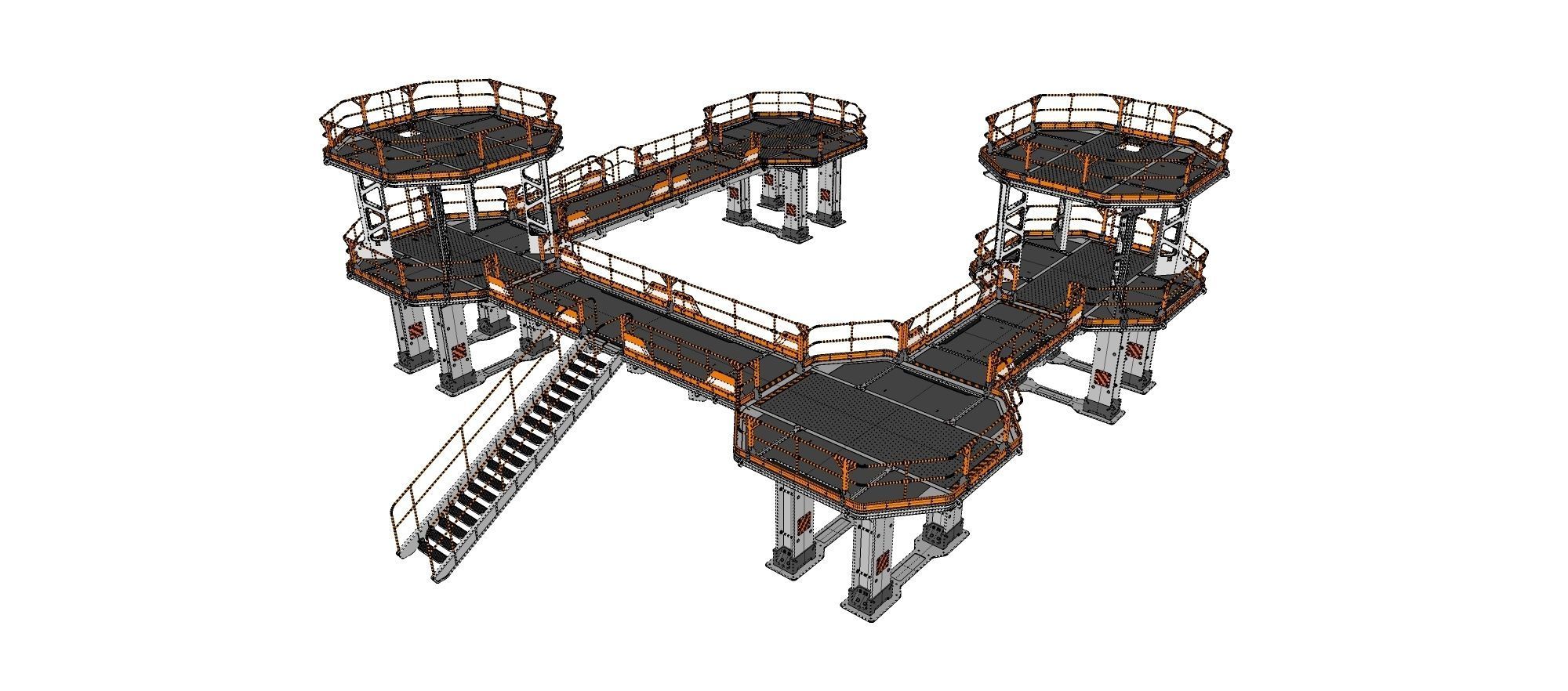 Sci Fi Modular Environment 9 3D model_40