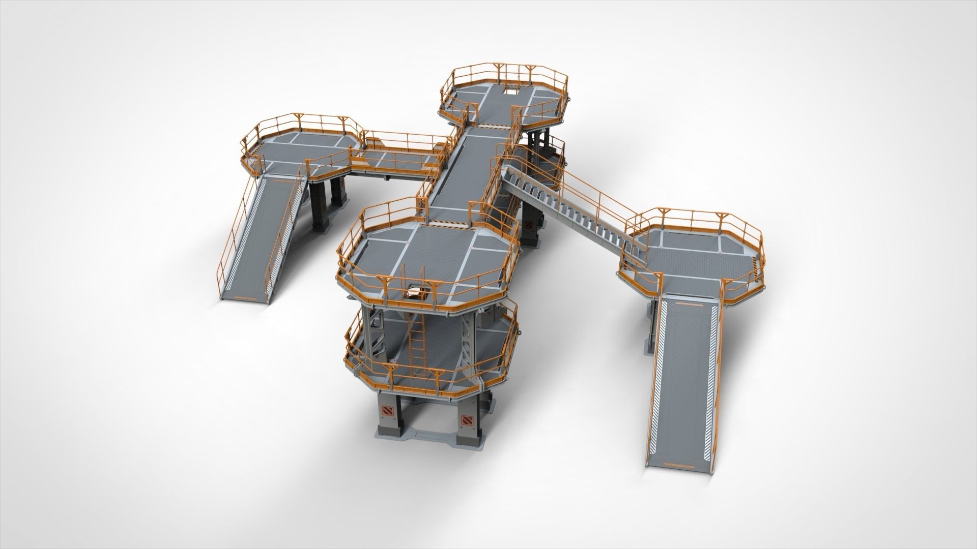 Sci Fi Modular Environment 9 3D model_21