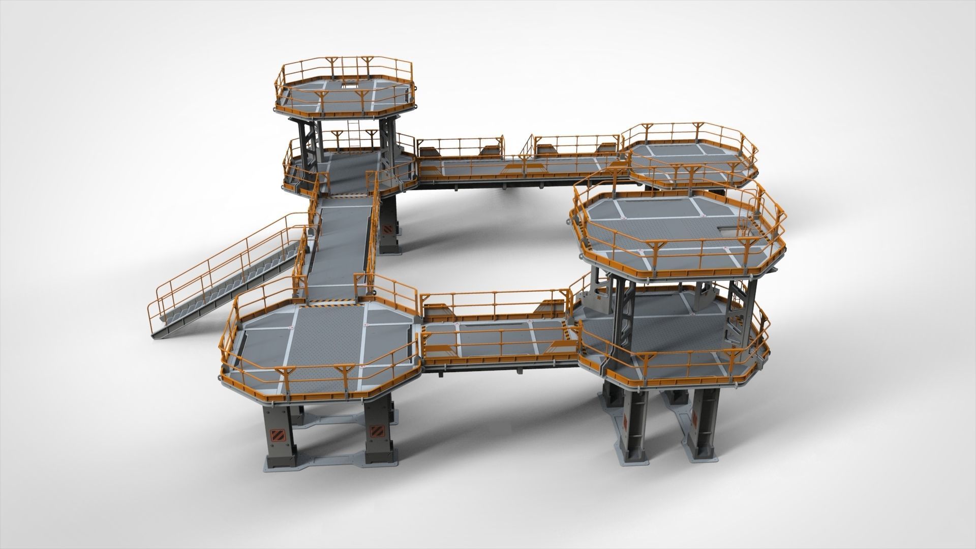 Sci Fi Modular Environment 9 3D model_15