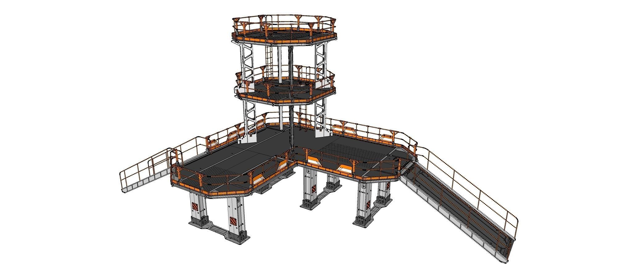 Sci Fi Modular Environment 9 3D model_39