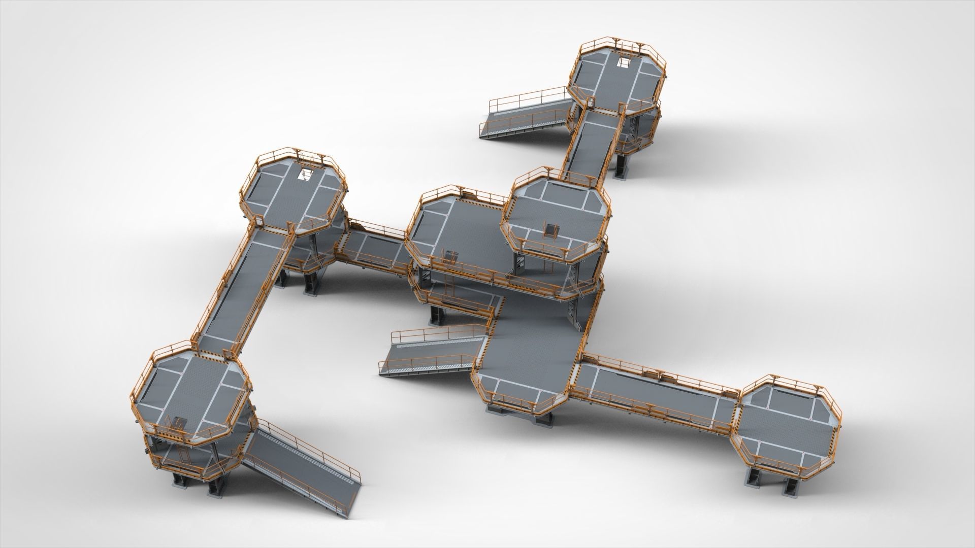 Sci Fi Modular Environment 9 3D model_36