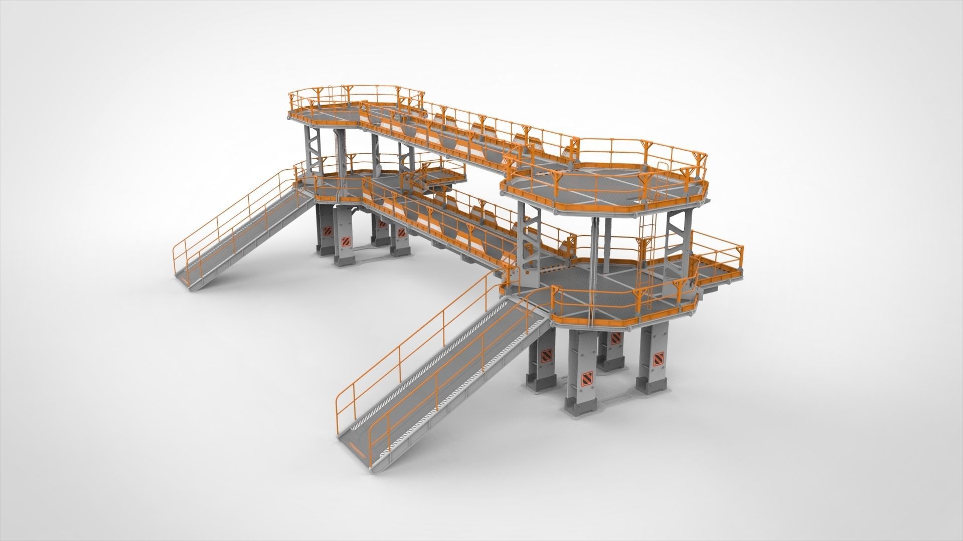 Sci Fi Modular Environment 9 3D model_3