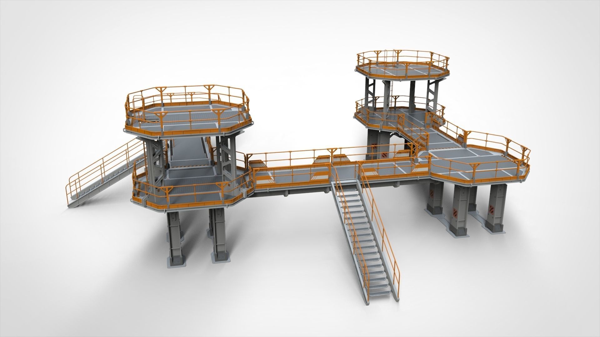 Sci Fi Modular Environment 9 3D model_13