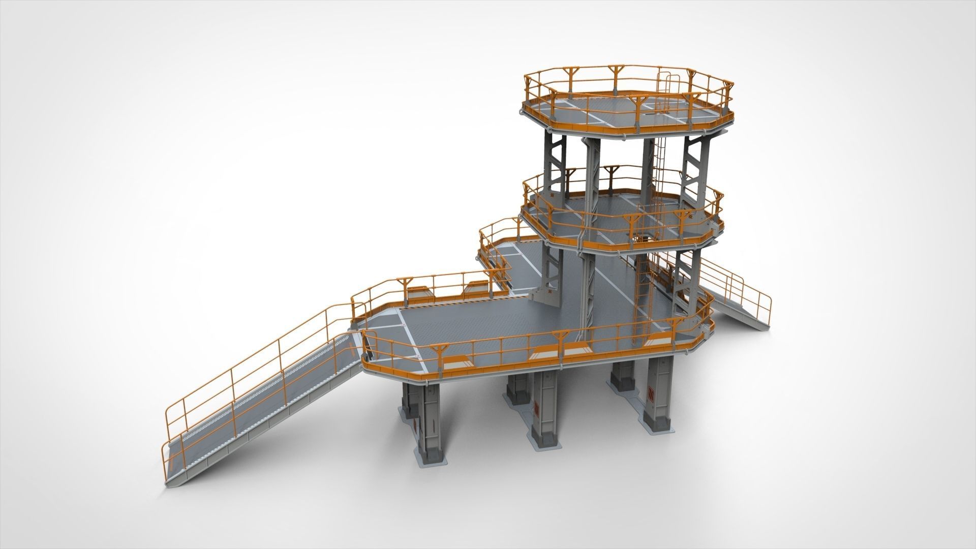 Sci Fi Modular Environment 9 3D model_27