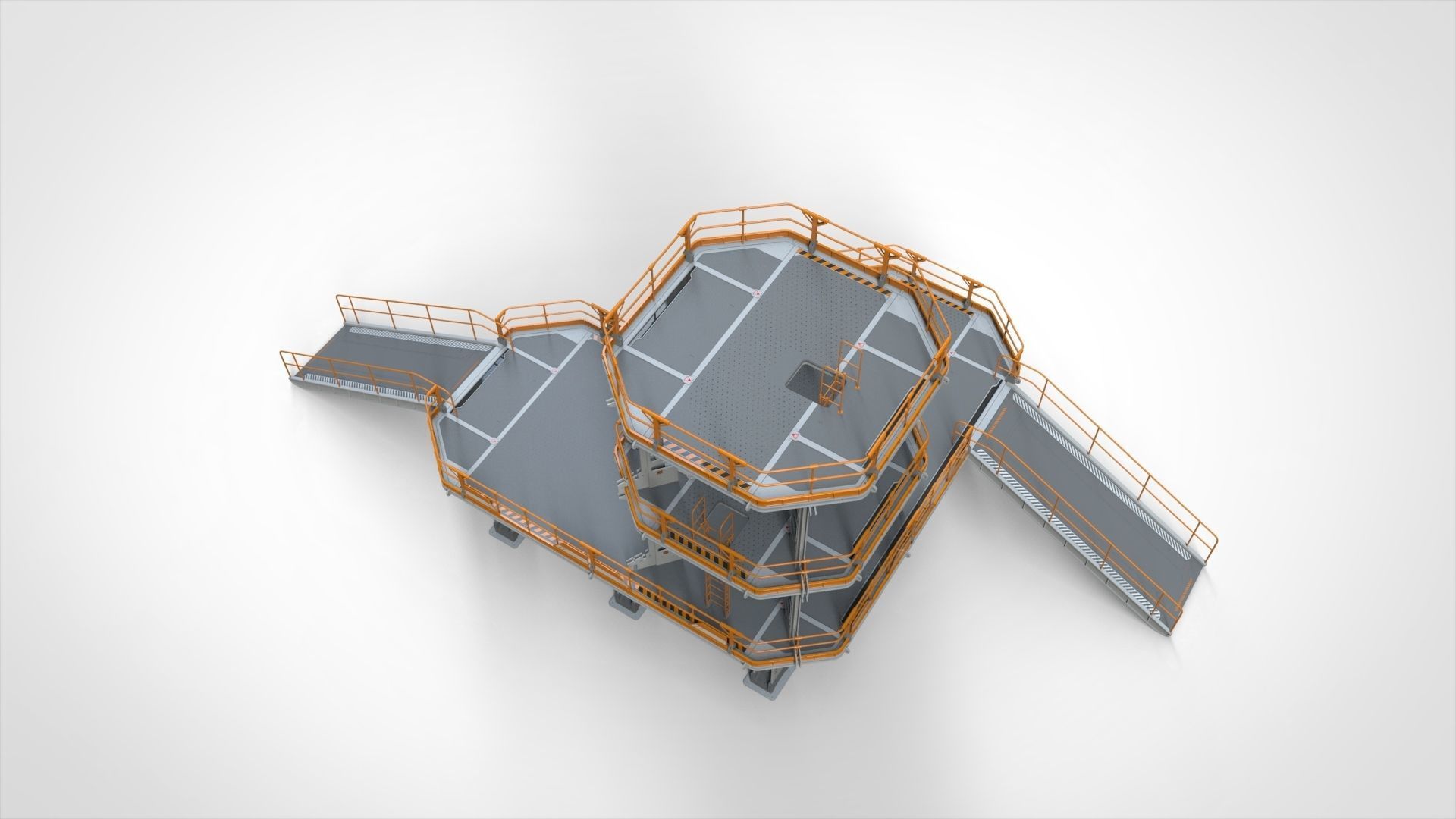 Sci Fi Modular Environment 9 3D model_29