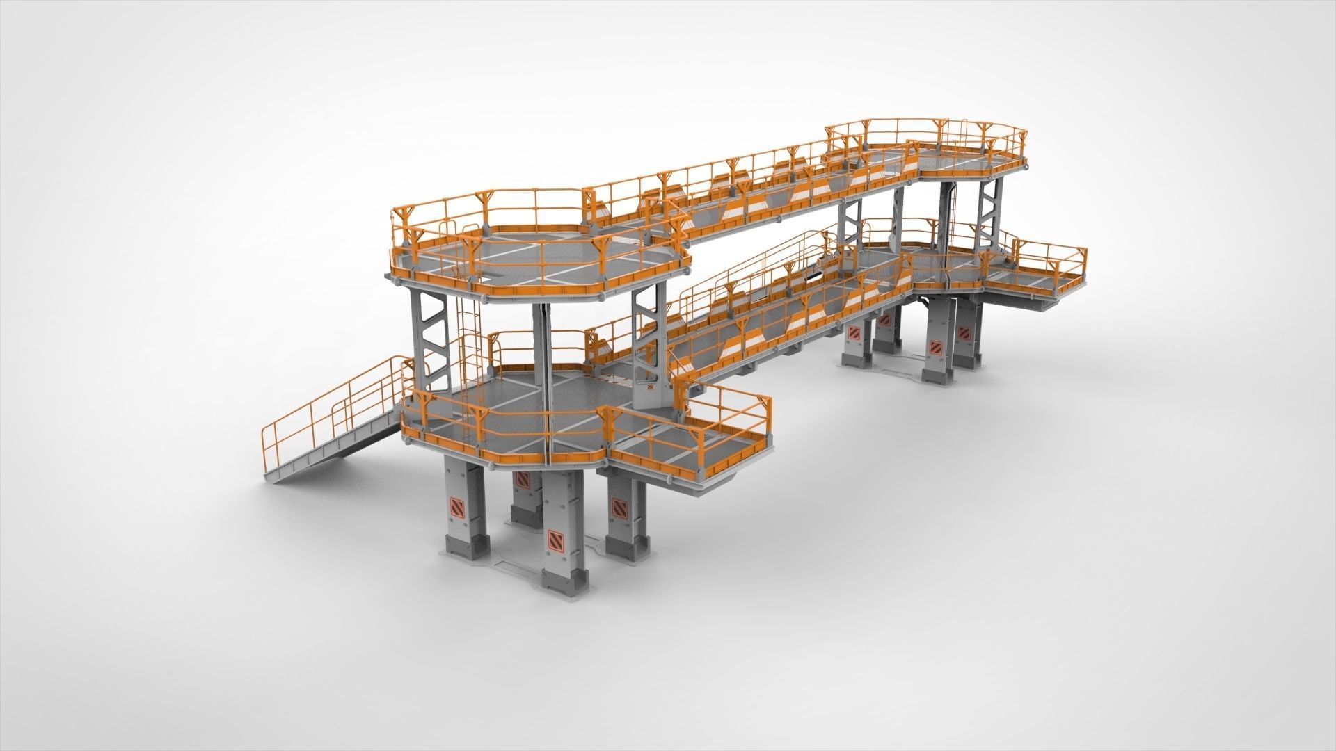 Sci Fi Modular Environment 9 3D model_4