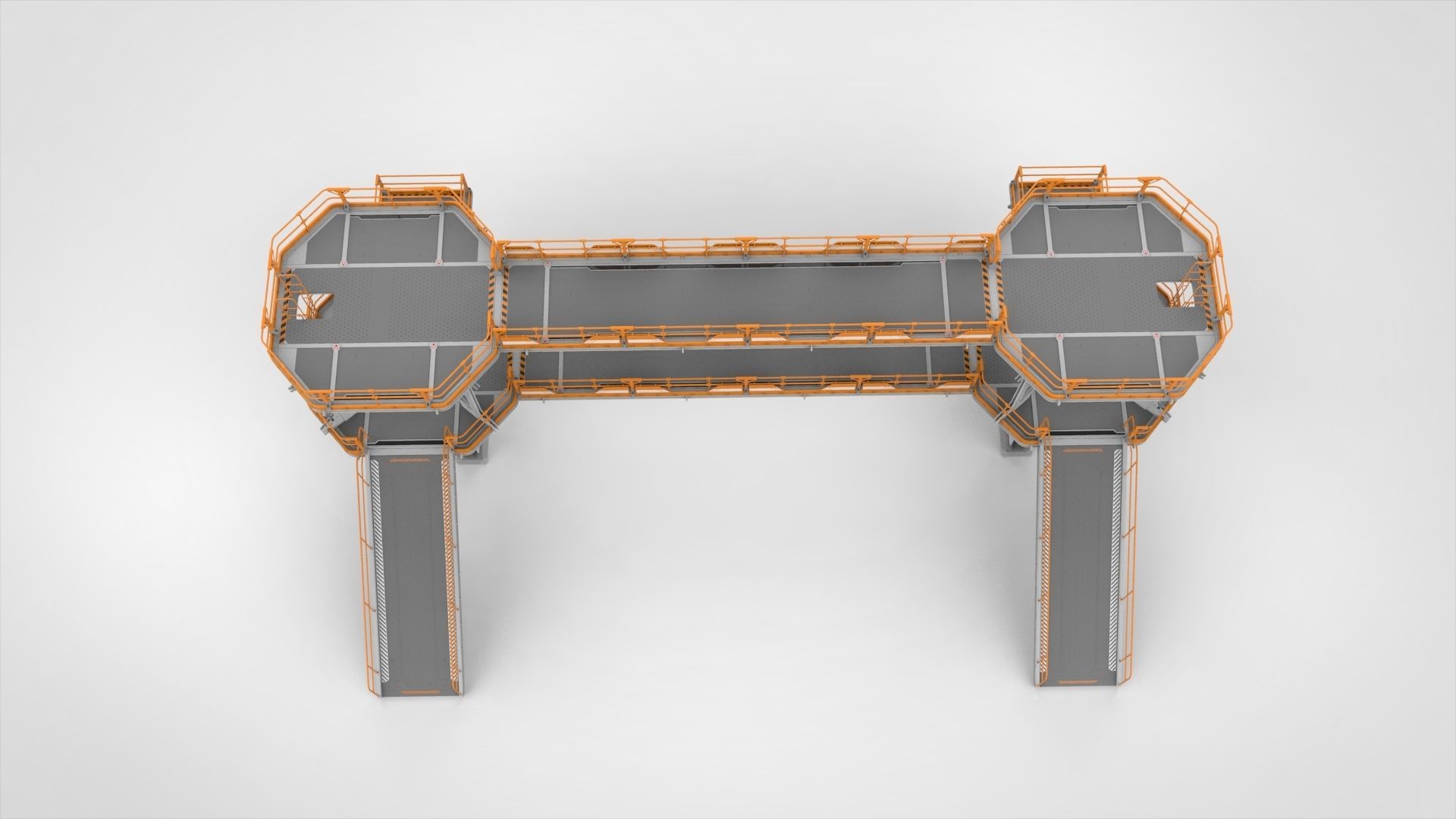 Sci Fi Modular Environment 9 3D model_7