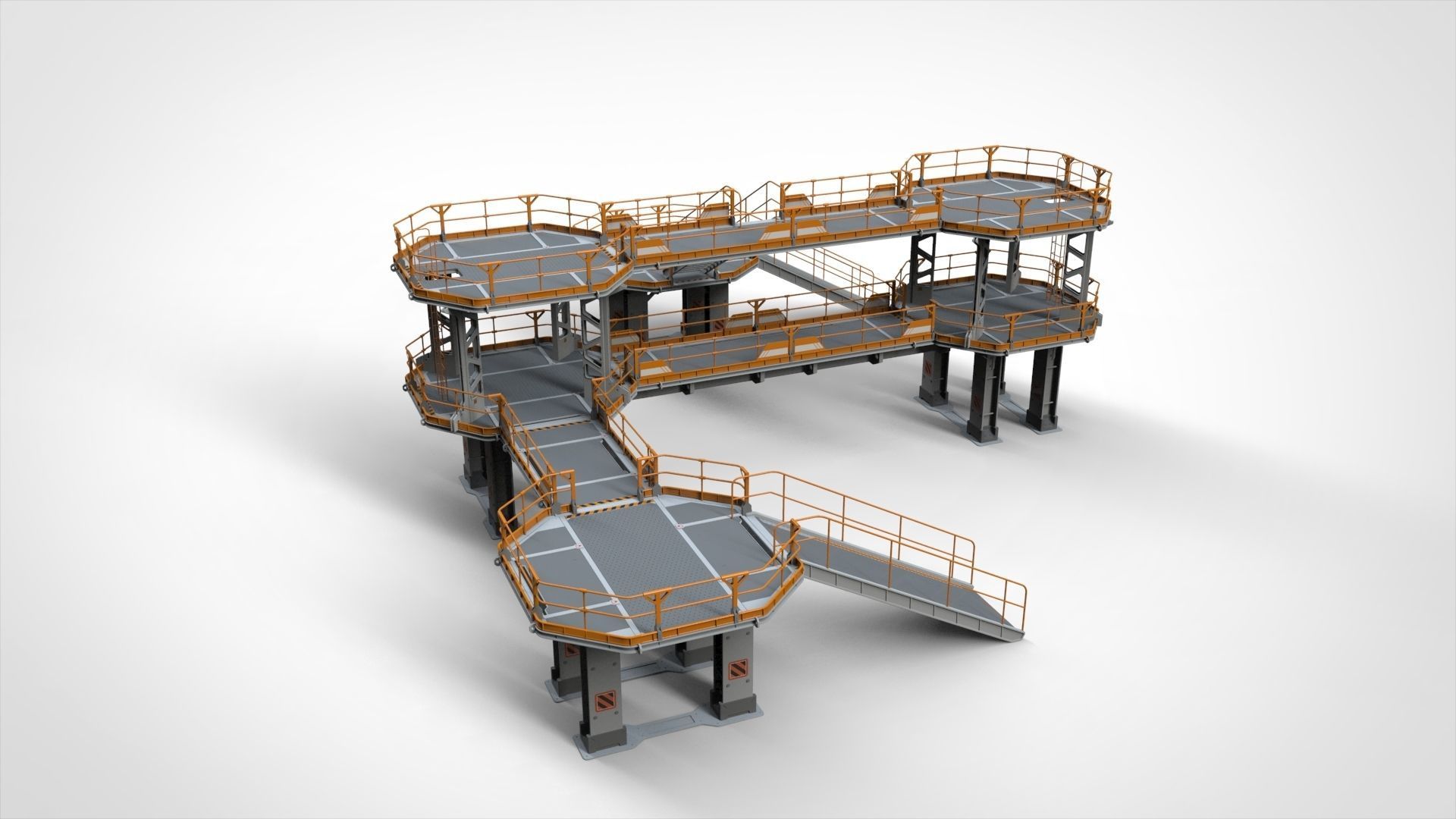 Sci Fi Modular Environment 9 3D model_19