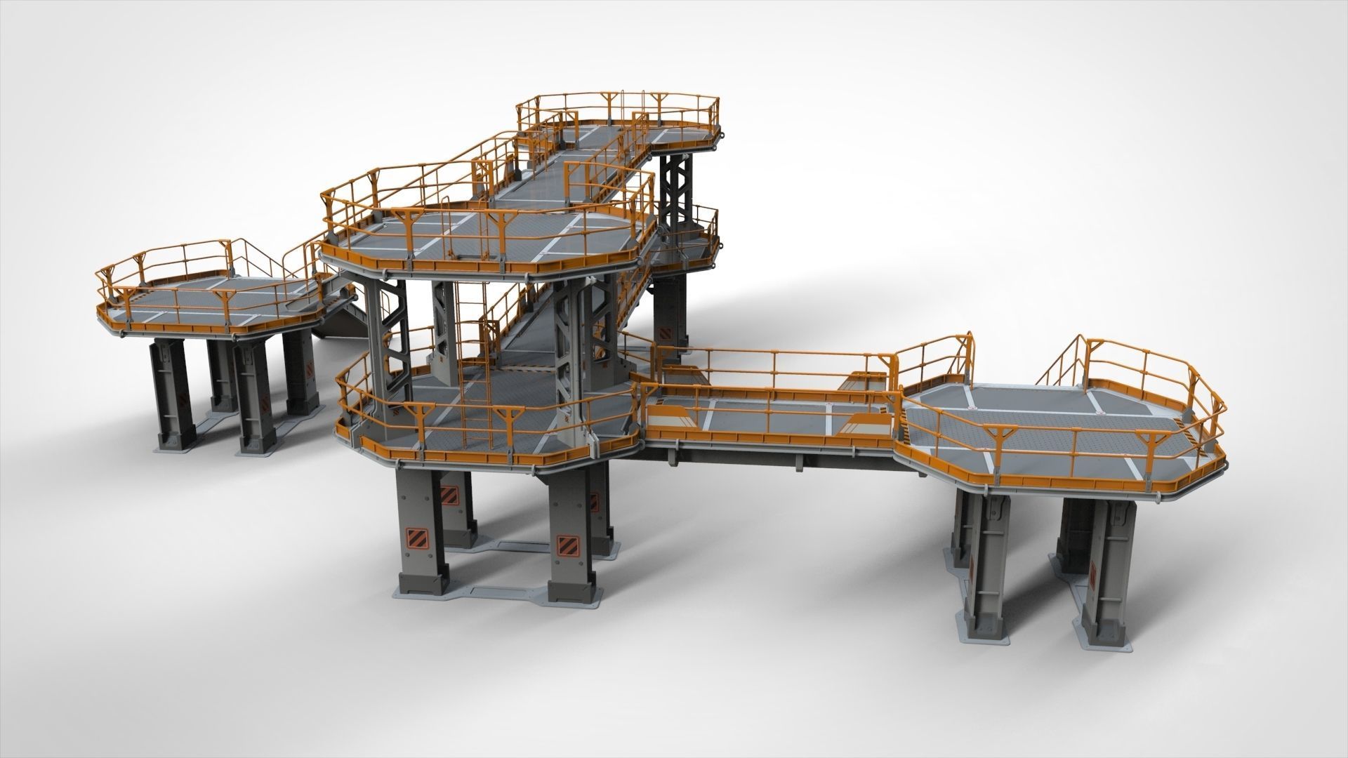 Sci Fi Modular Environment 9 3D model_18