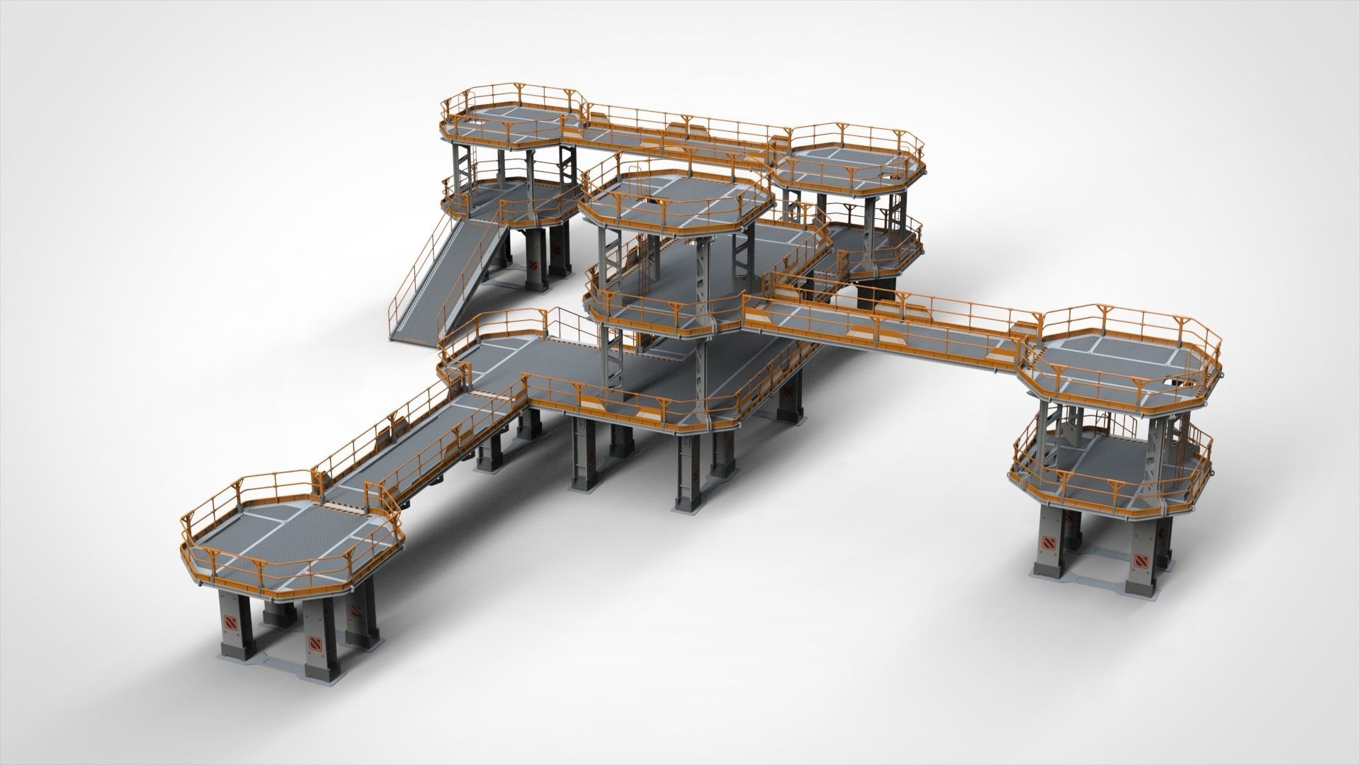 Sci Fi Modular Environment 9 3D model_31