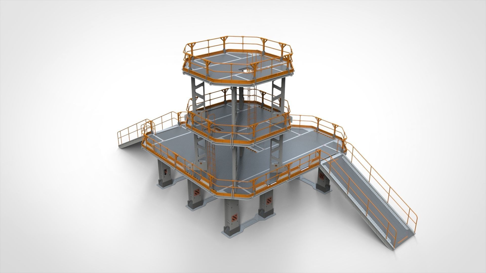 Sci Fi Modular Environment 9 3D model_28