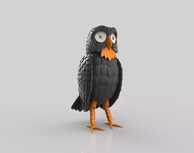 Owl haunted mansion 3D print model