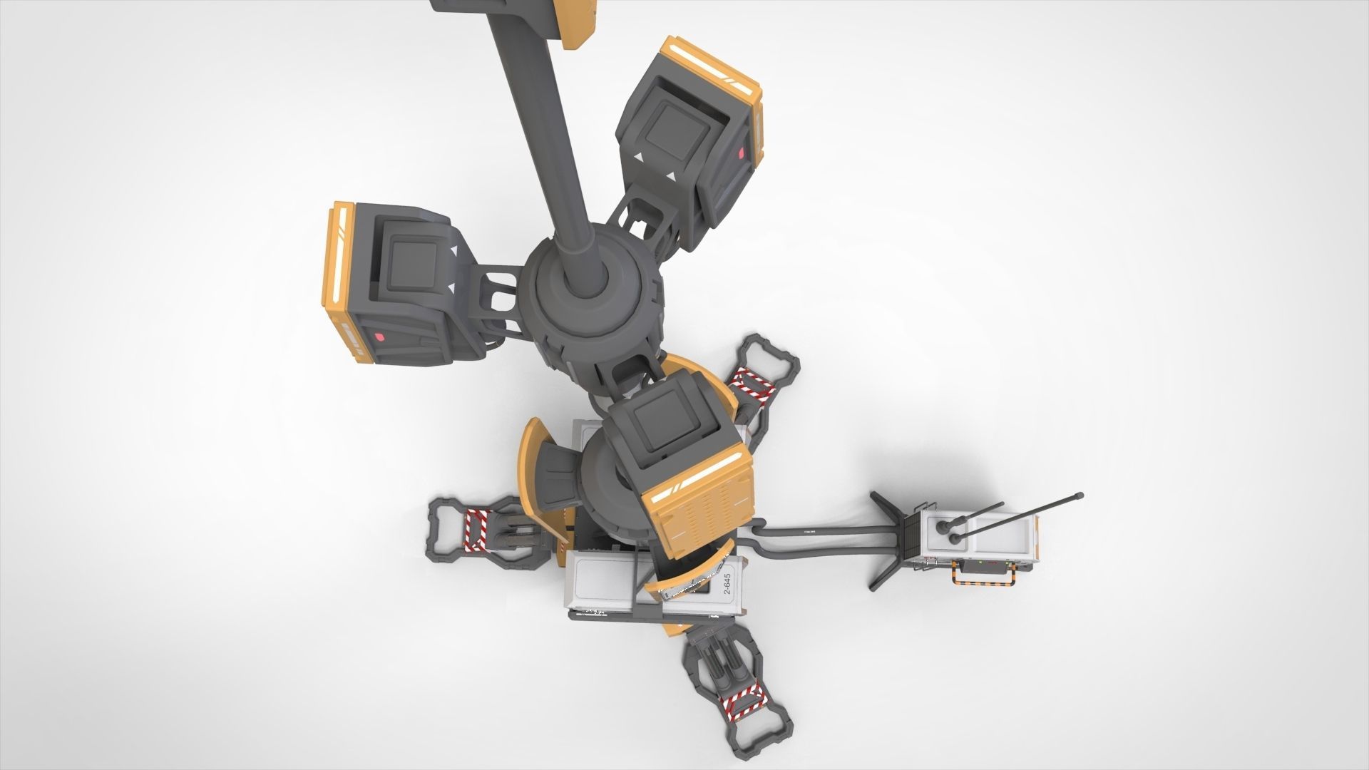 sci fi Lighthouse 3D model_17