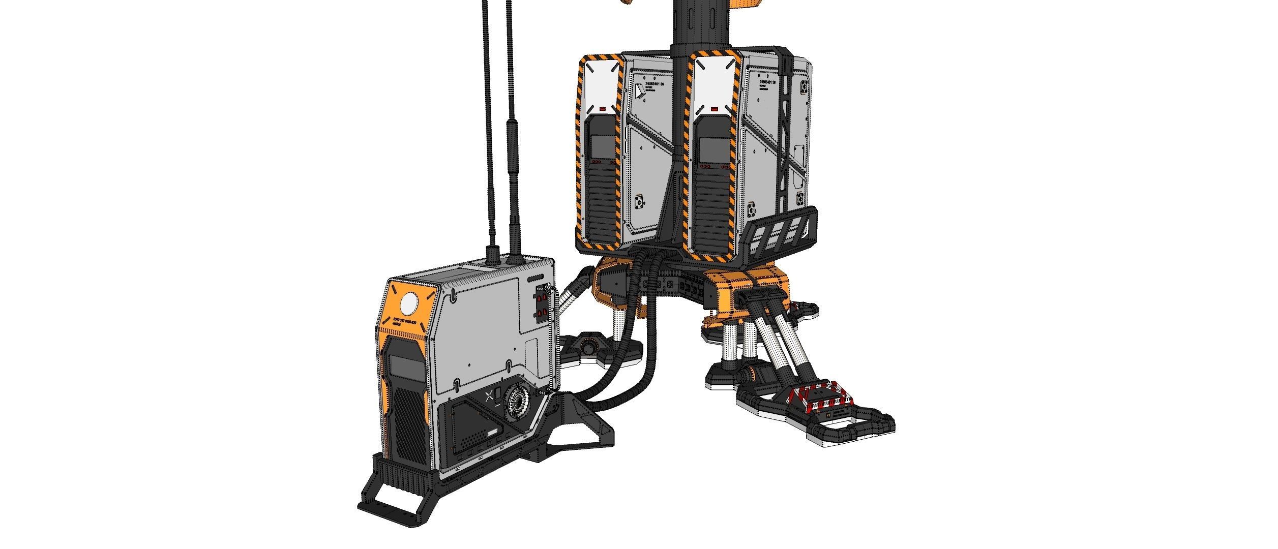 sci fi Lighthouse 3D model_20