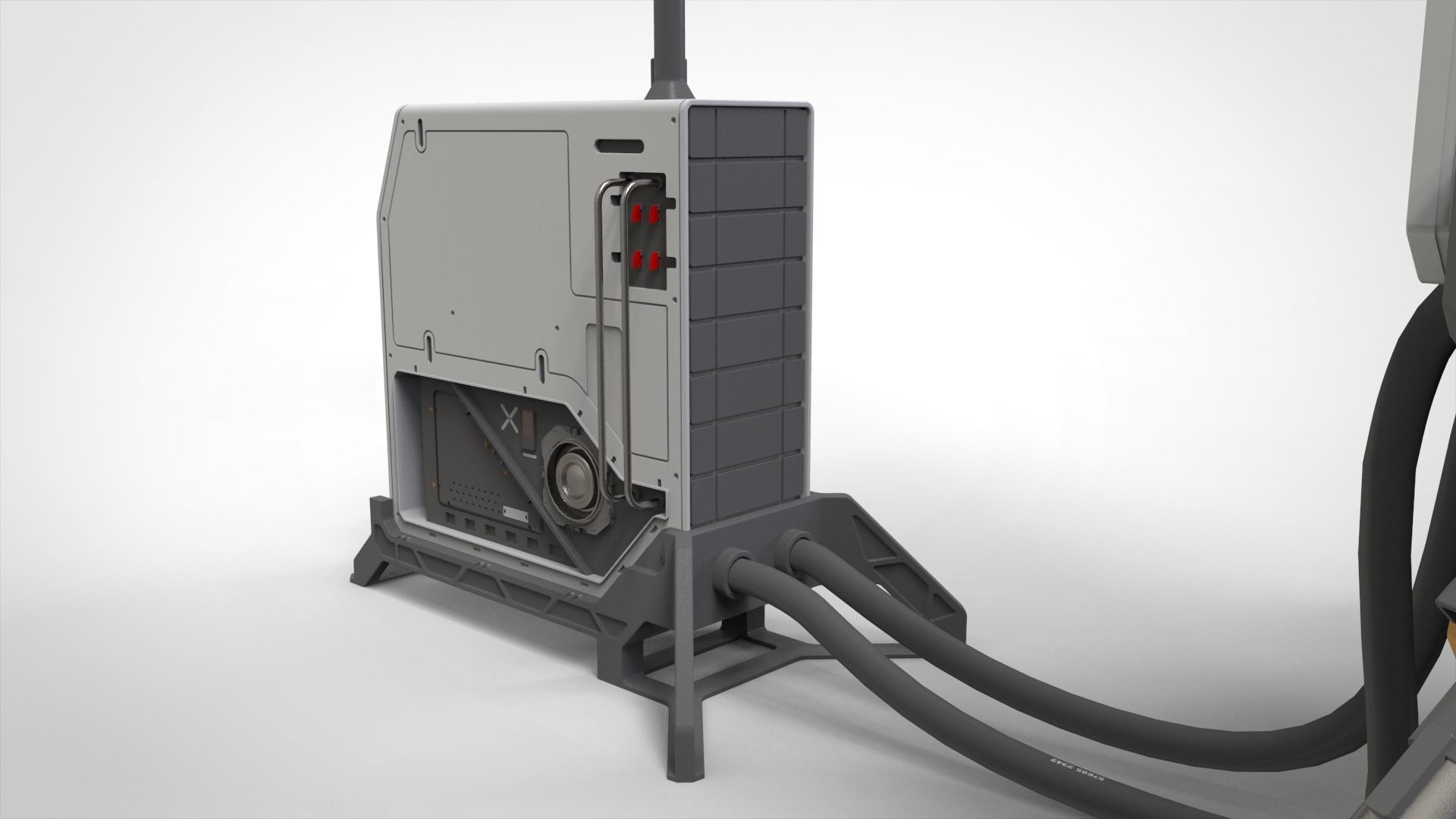 sci fi Lighthouse 3D model_6