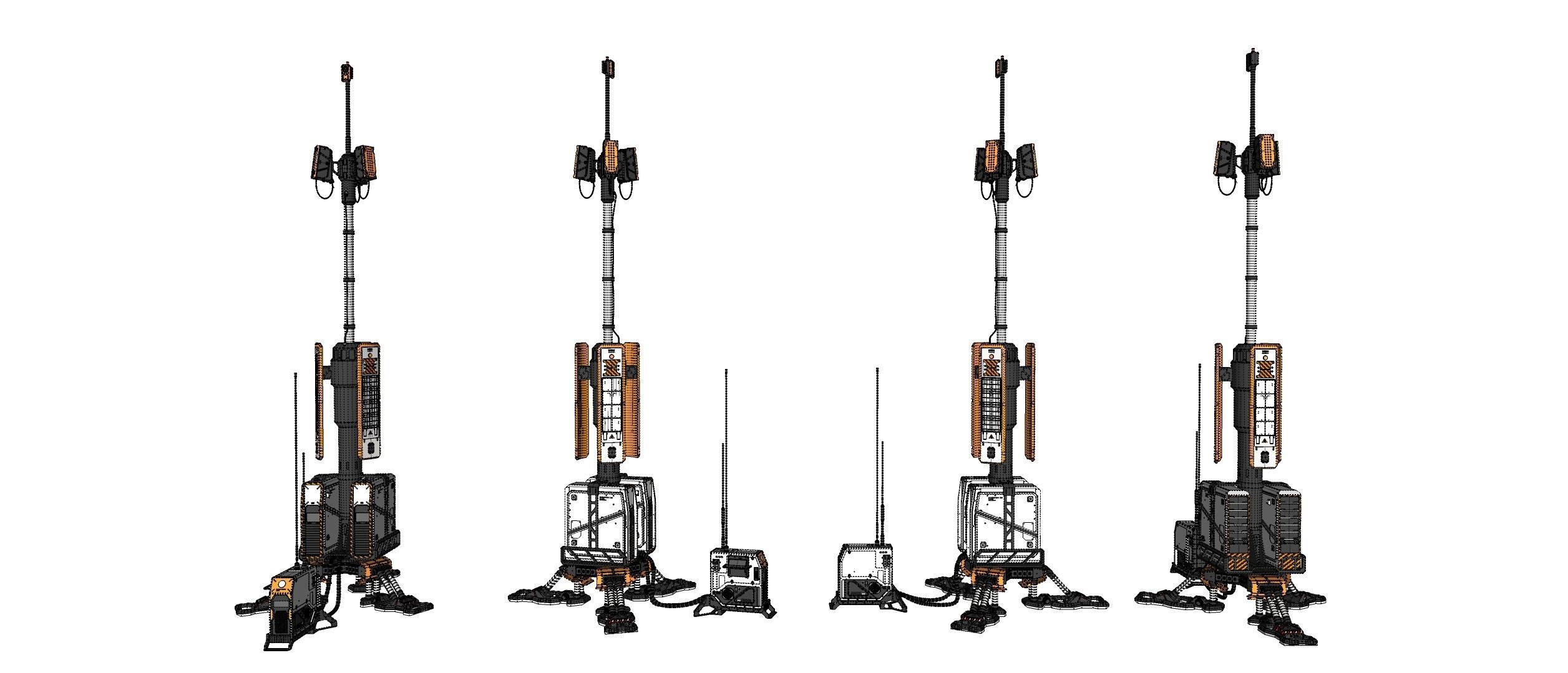 sci fi Lighthouse 3D model_18