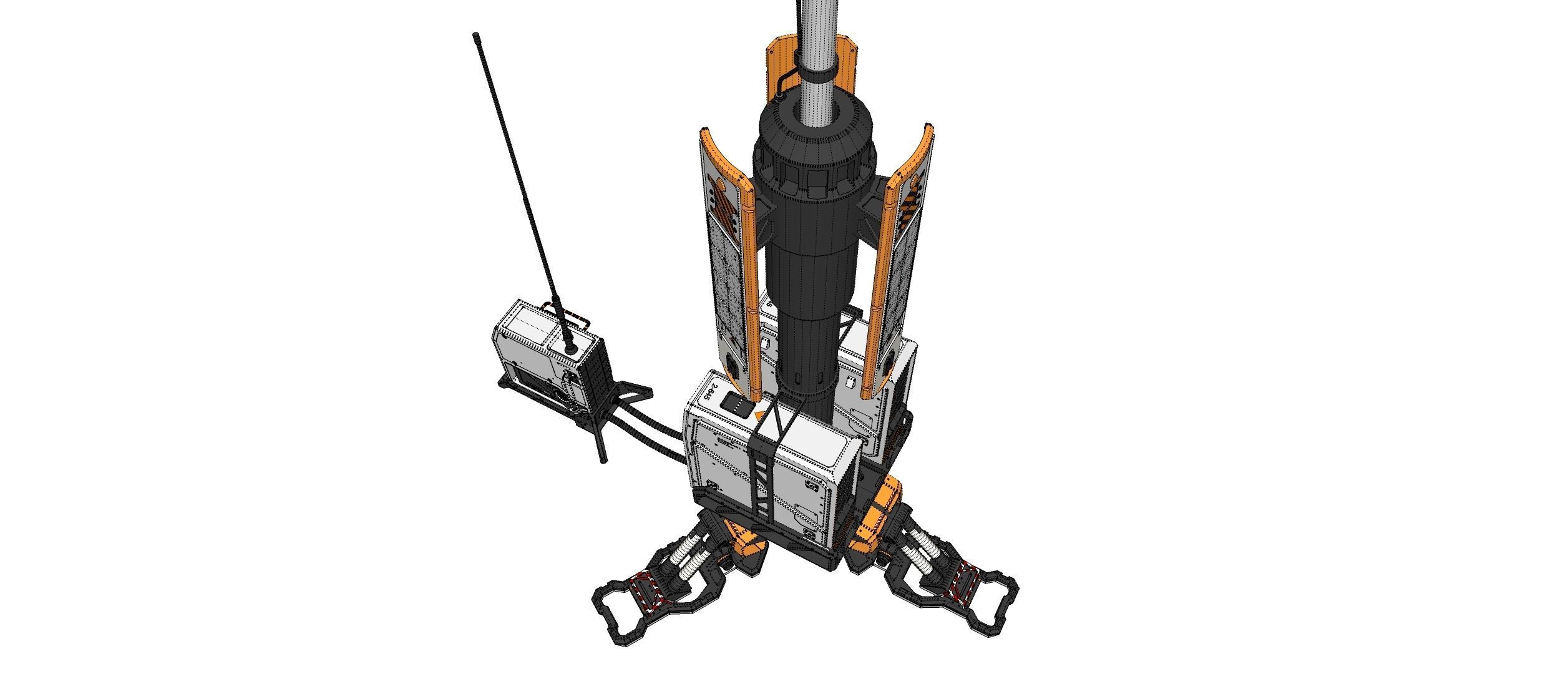 sci fi Lighthouse 3D model_23