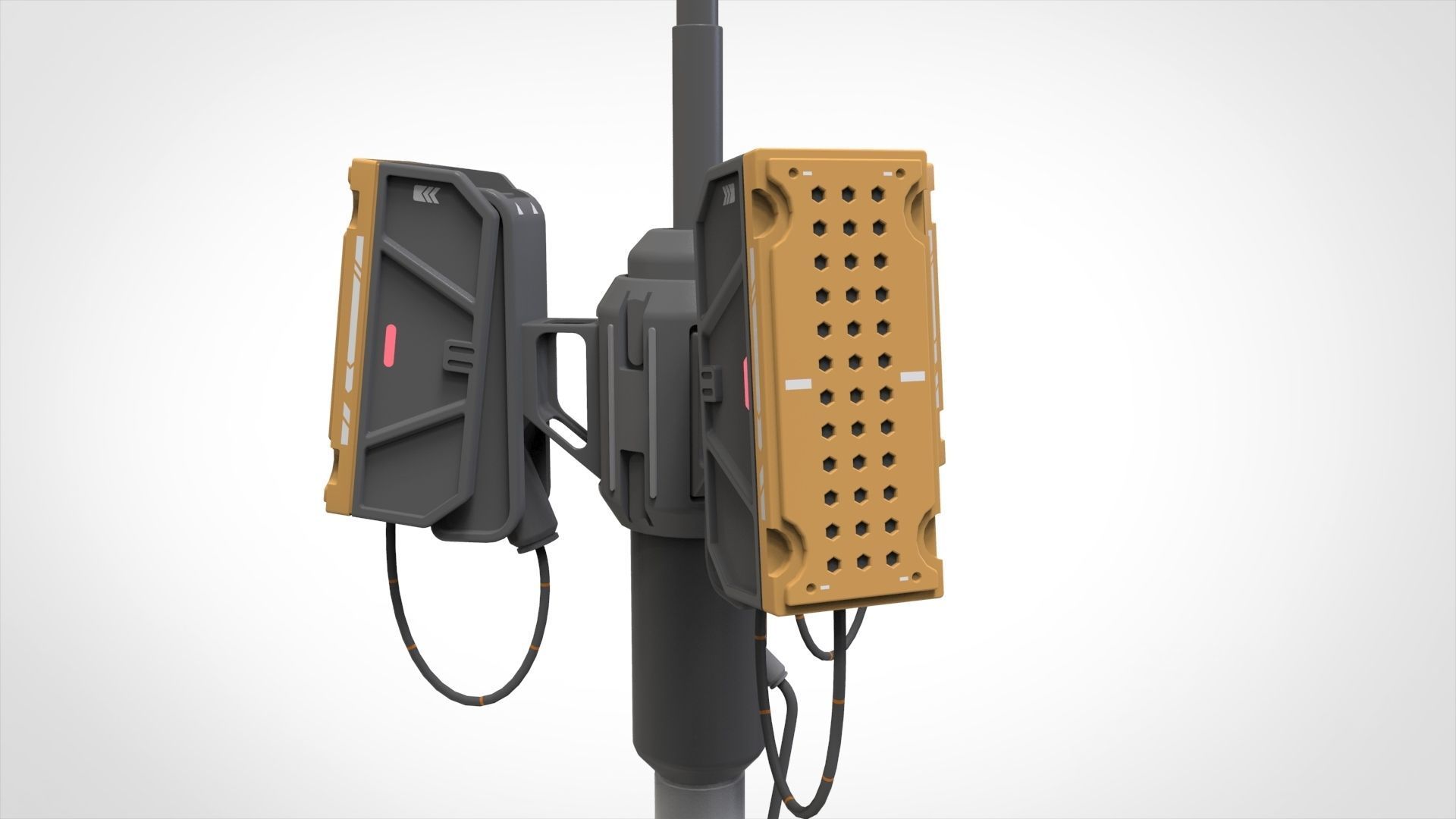 sci fi Lighthouse 3D model_15