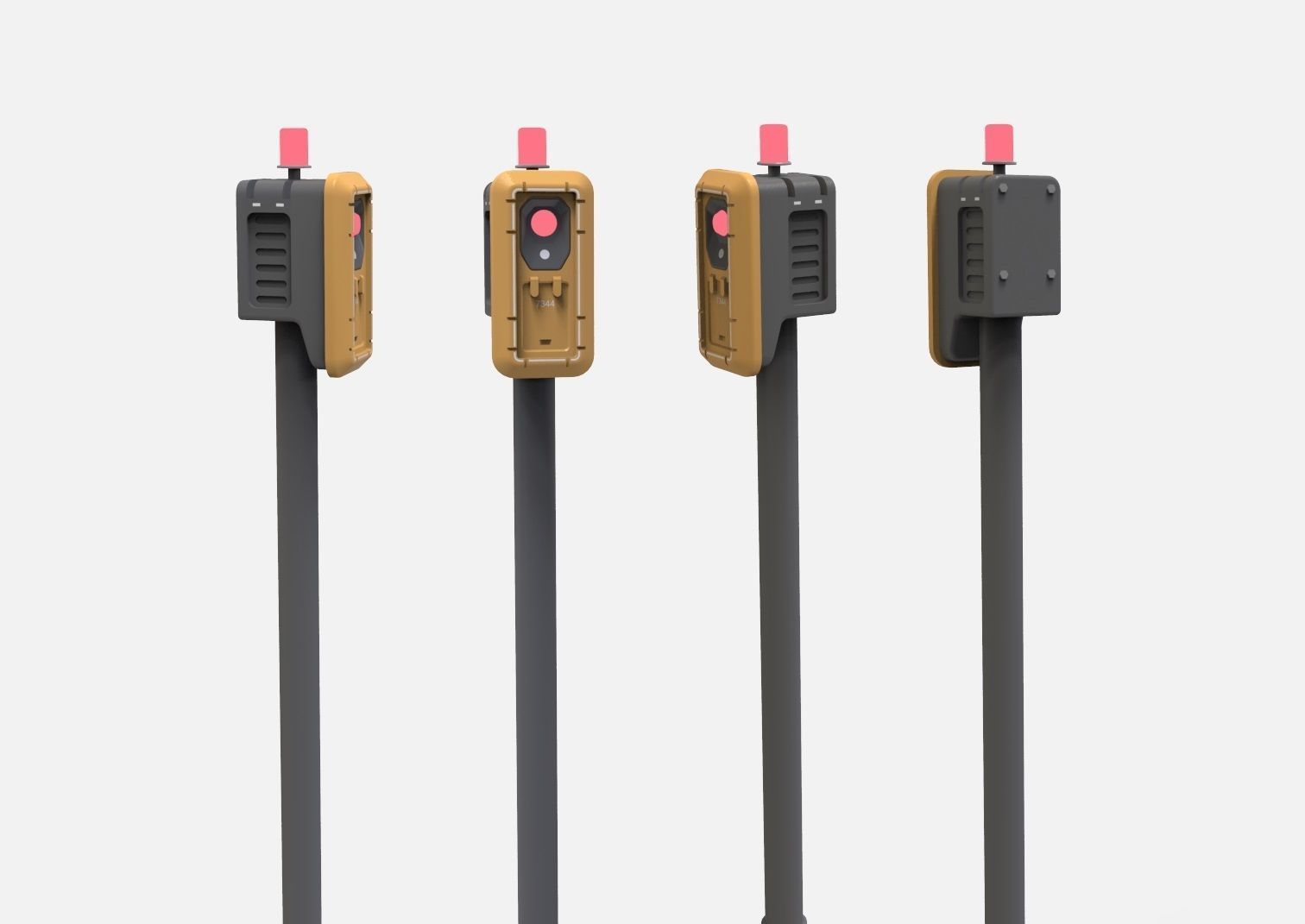 sci fi Lighthouse 3D model_16