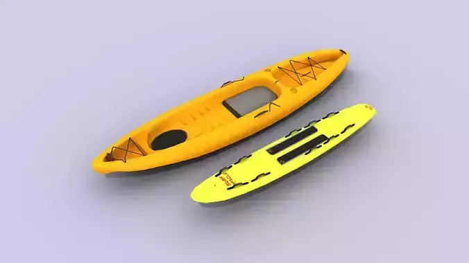 Lifeguard Accessories Low-poly 3D model
