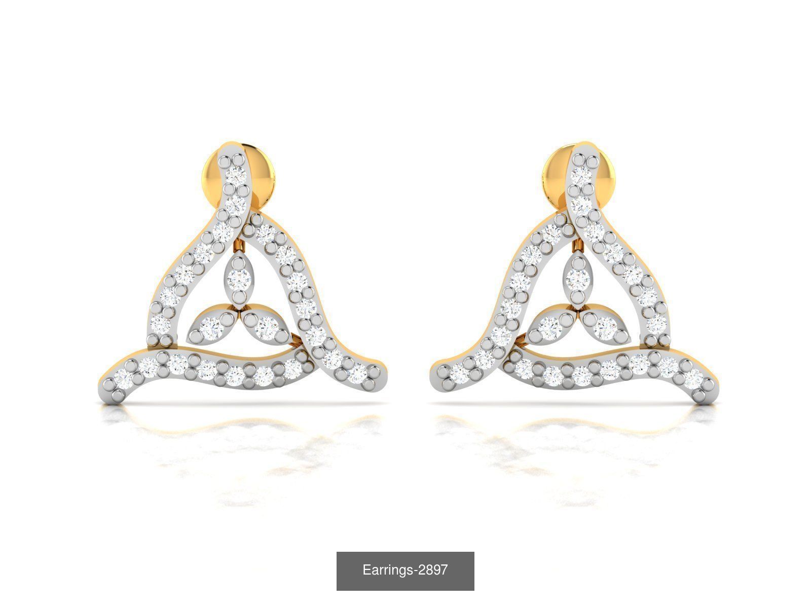 100 LIGHT WT EARRINGS  3D Model Collection_98
