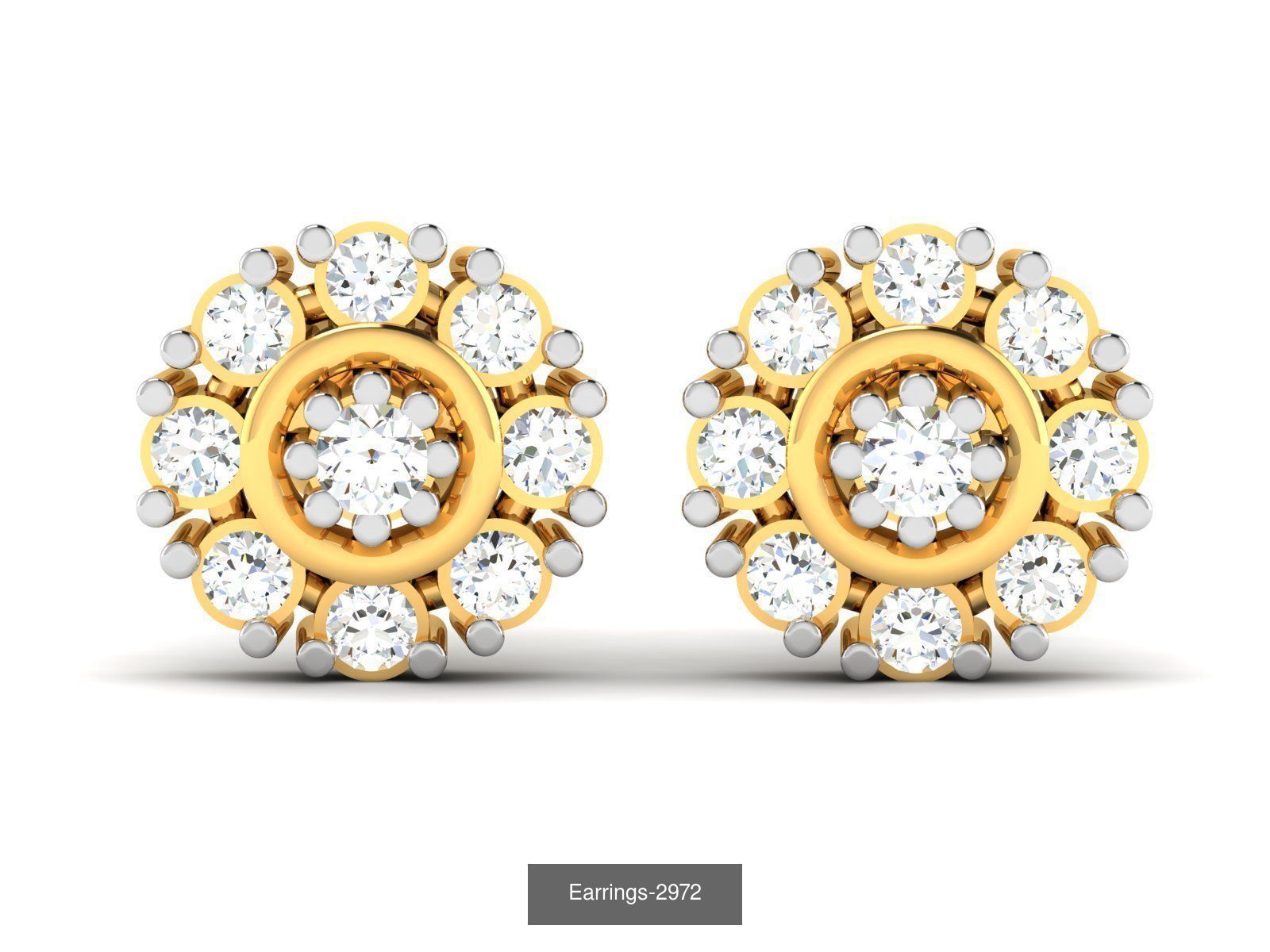100 LIGHT WT EARRINGS  3D Model Collection_56