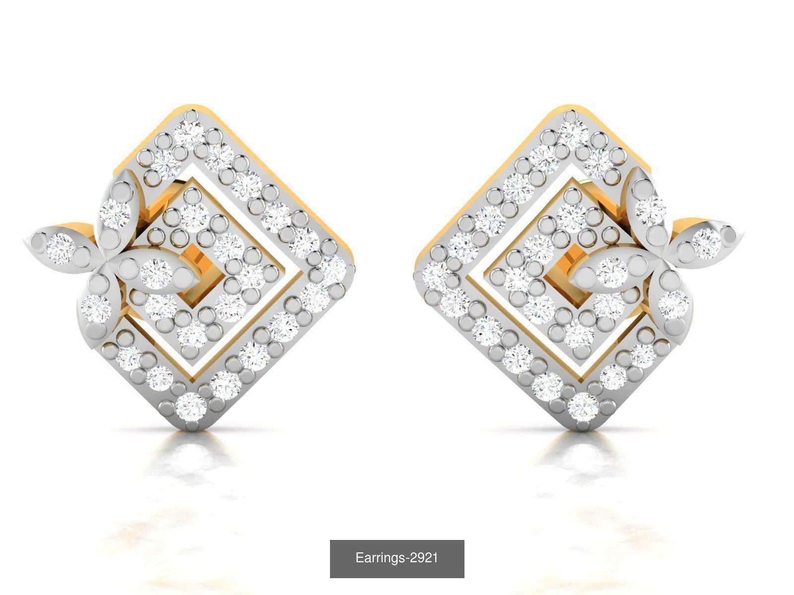 100 LIGHT WT EARRINGS  3D Model Collection_78