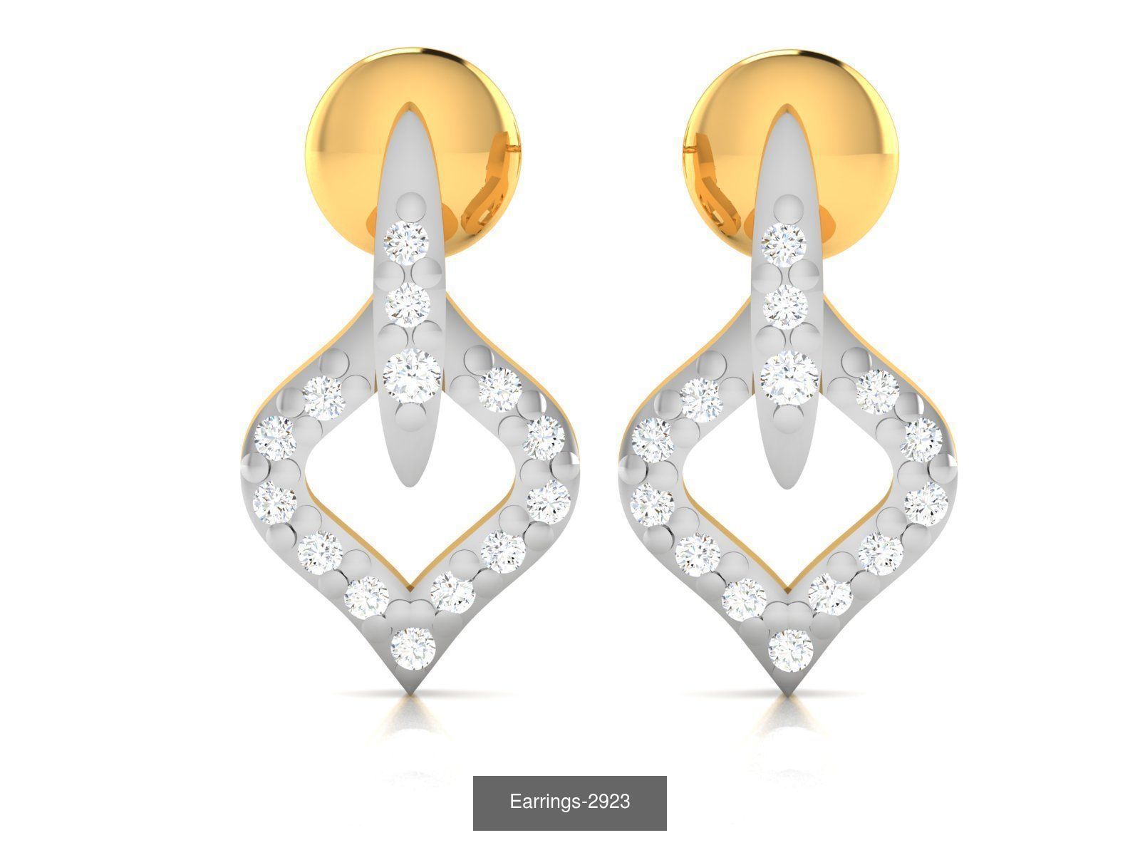 100 LIGHT WT EARRINGS  3D Model Collection_76