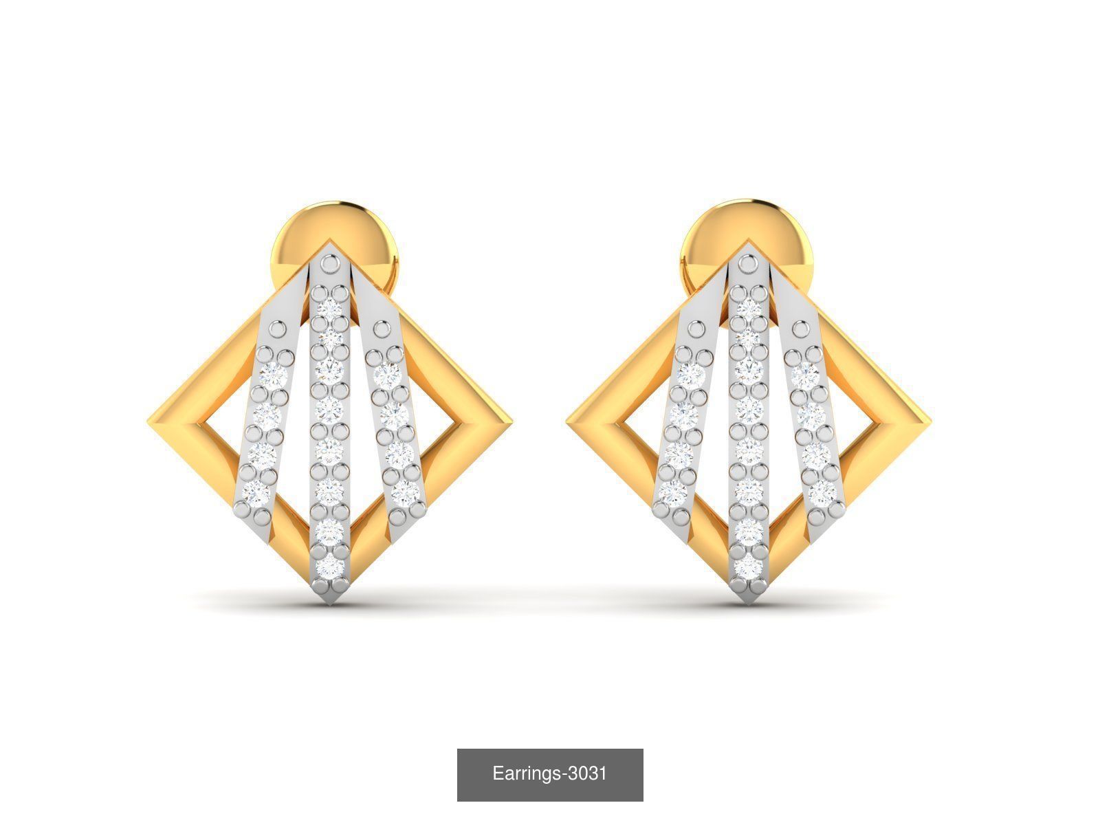 100 LIGHT WT EARRINGS  3D Model Collection_21
