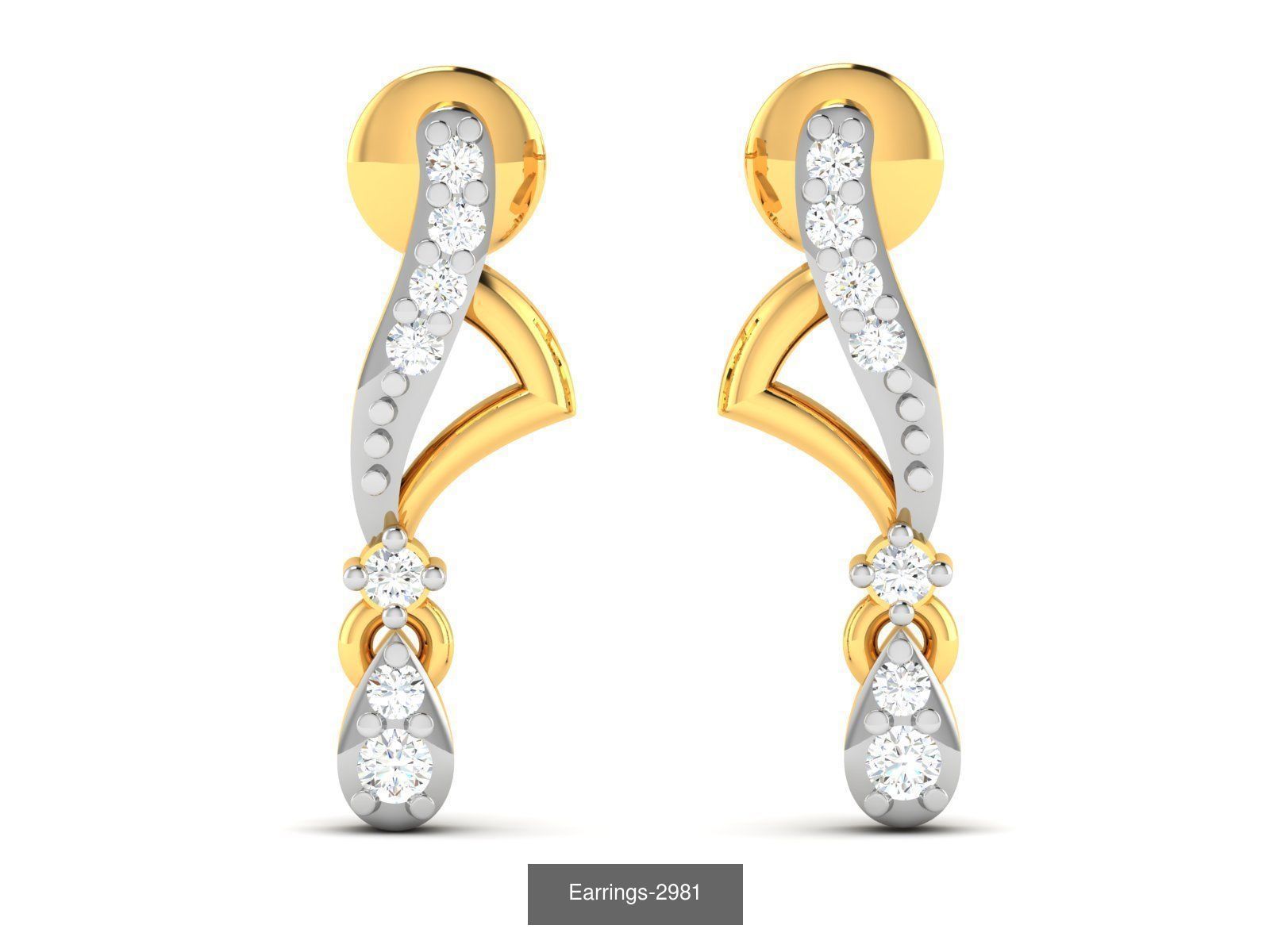 100 LIGHT WT EARRINGS  3D Model Collection_49