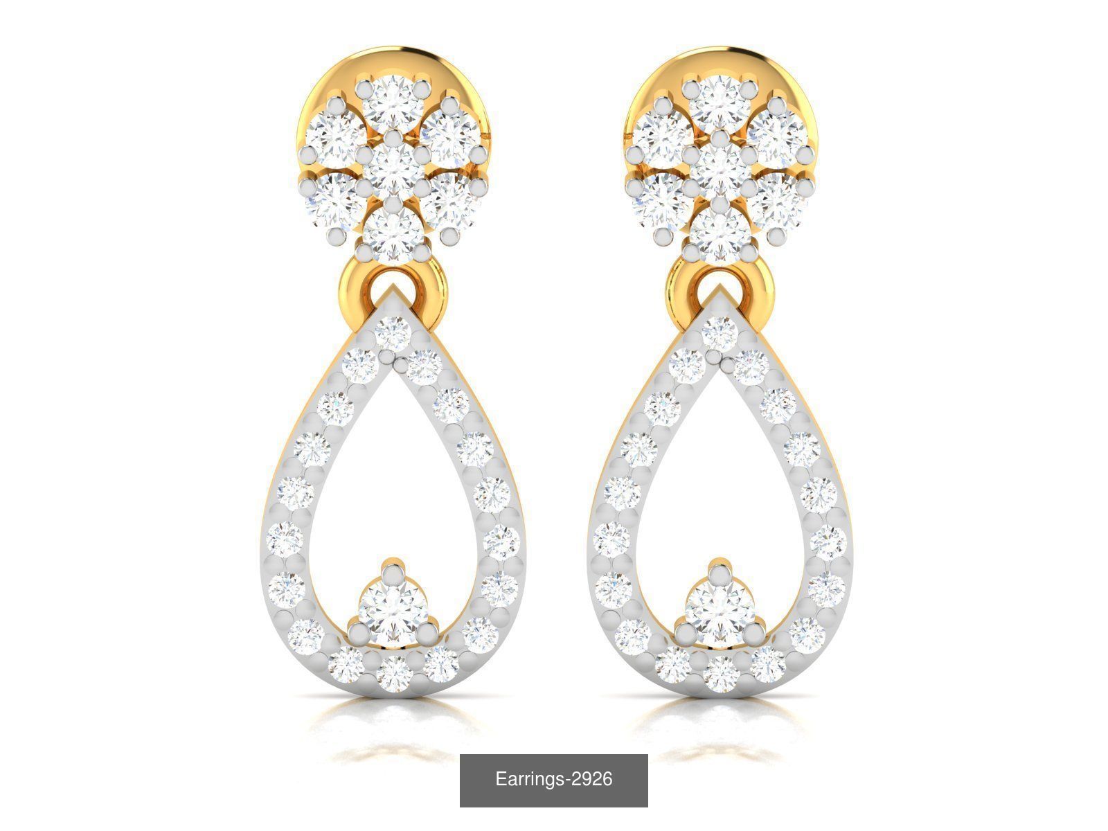 100 LIGHT WT EARRINGS  3D Model Collection_73