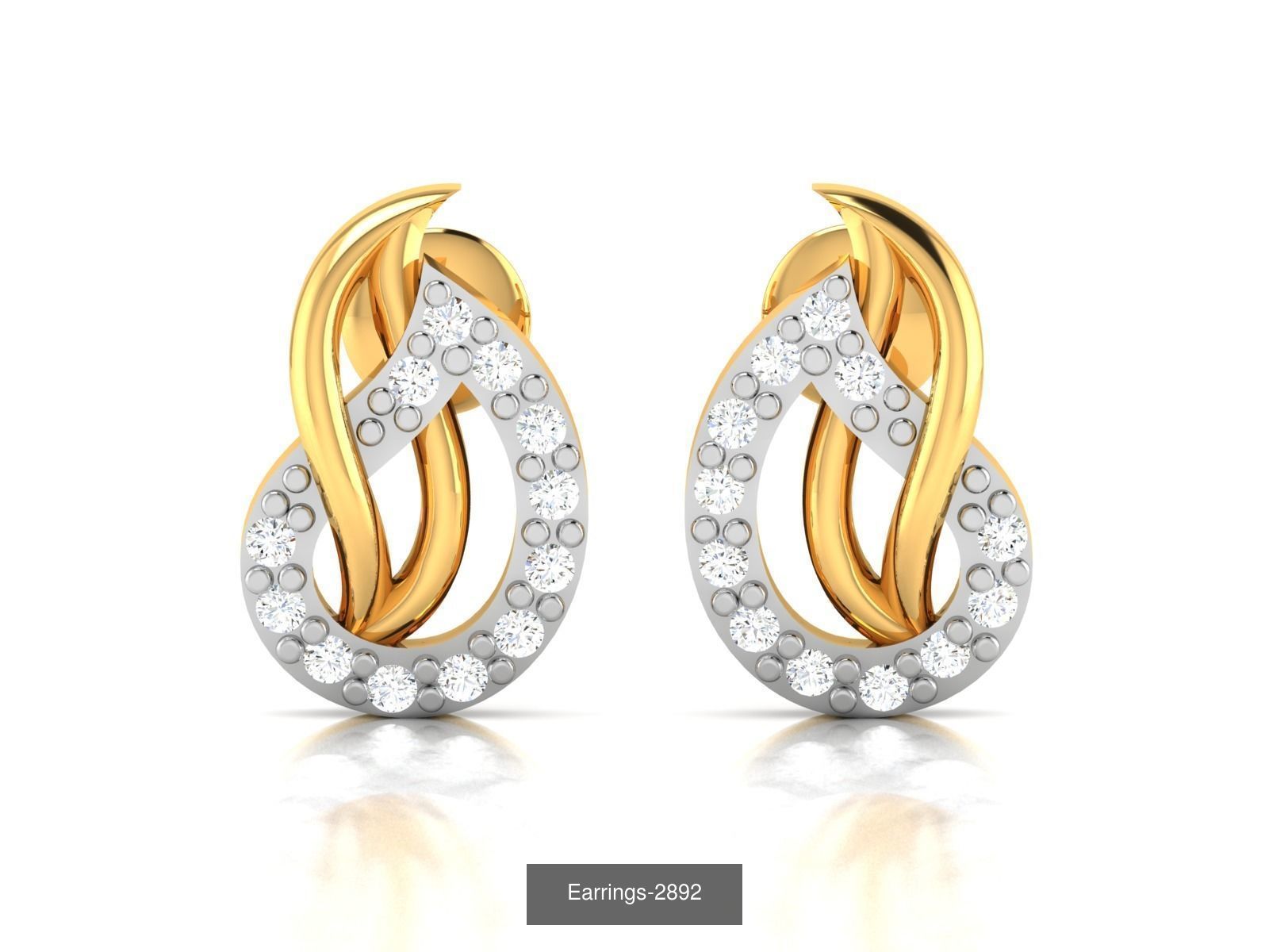 100 LIGHT WT EARRINGS  3D Model Collection_101